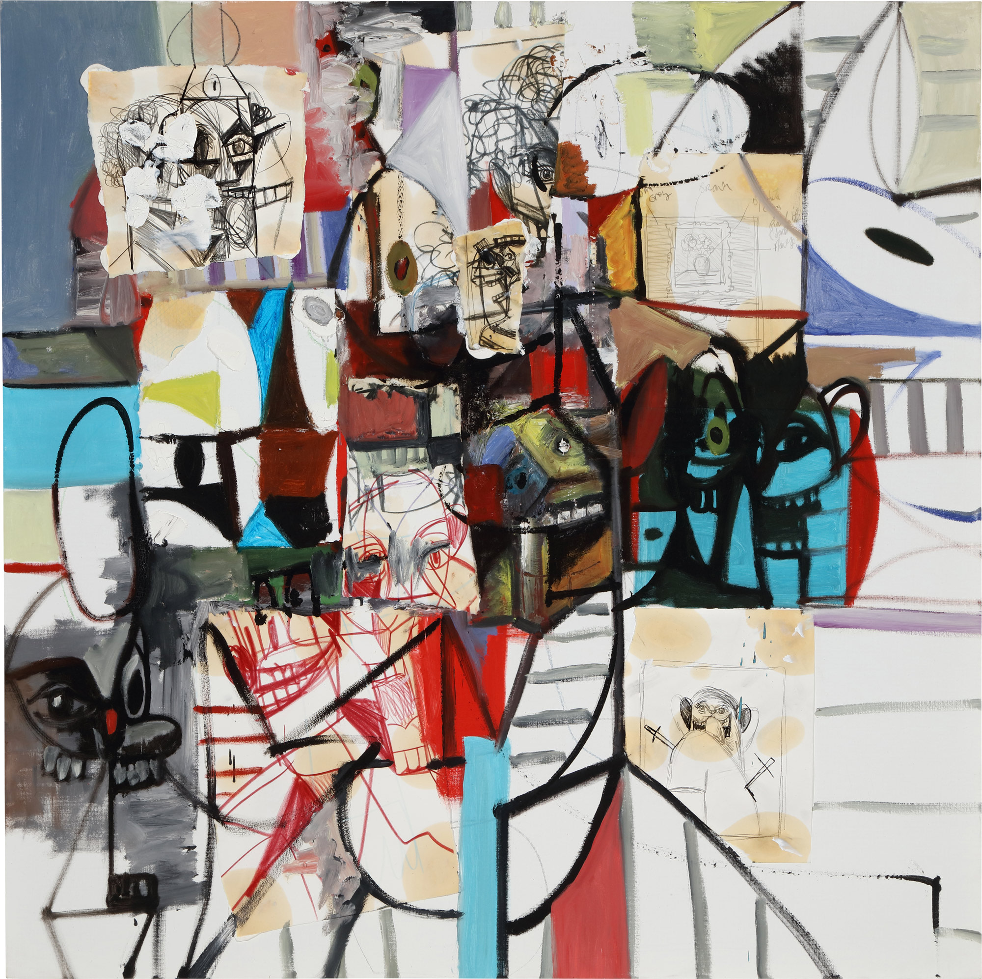 <p><strong>GEORGE CONDO</strong> <em>Untitled</em>, 2007</p>