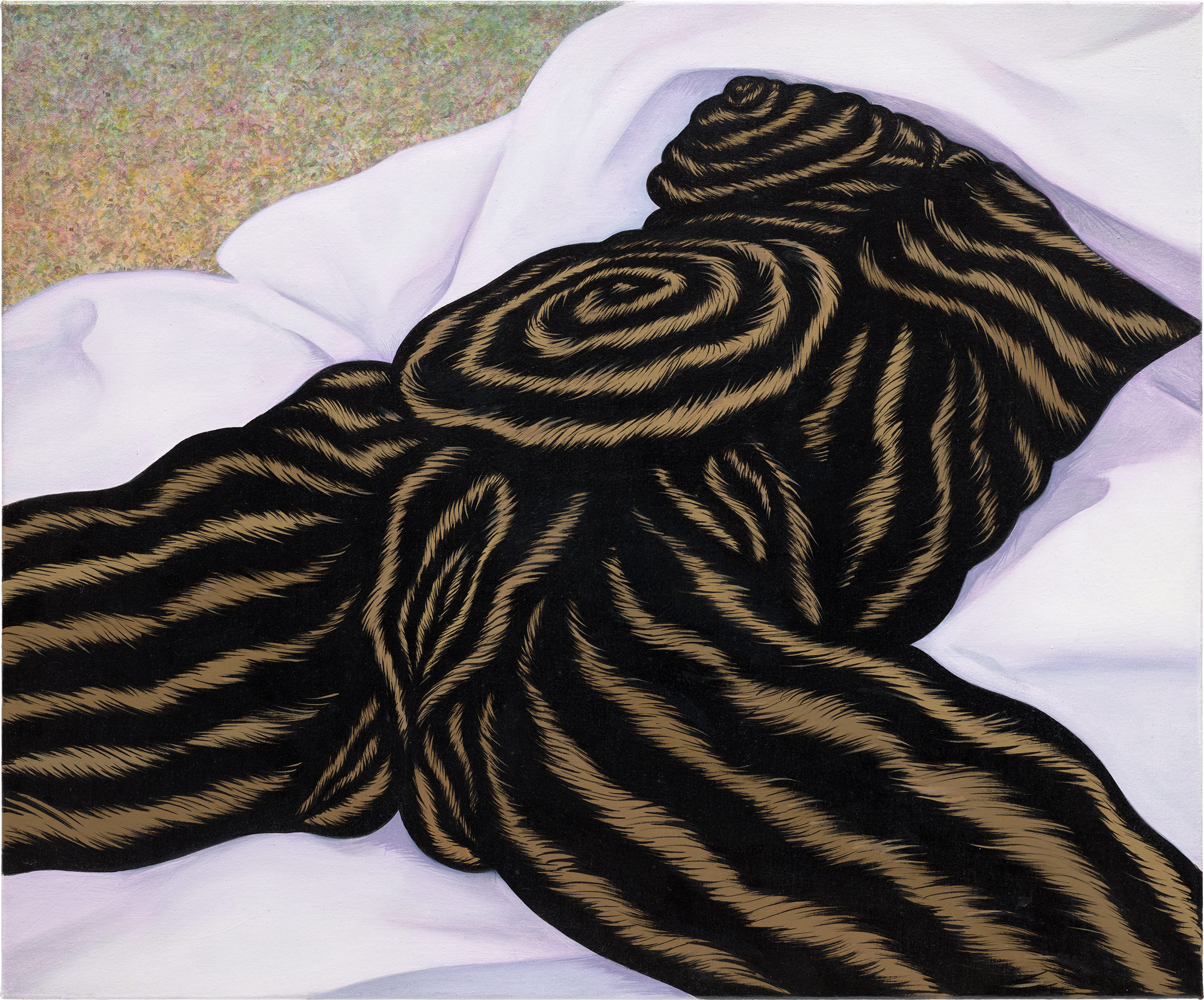 <p><strong>JULIE CURTISS</strong> <em>D'apres l'Origine du Monde,</em> 2016</p>