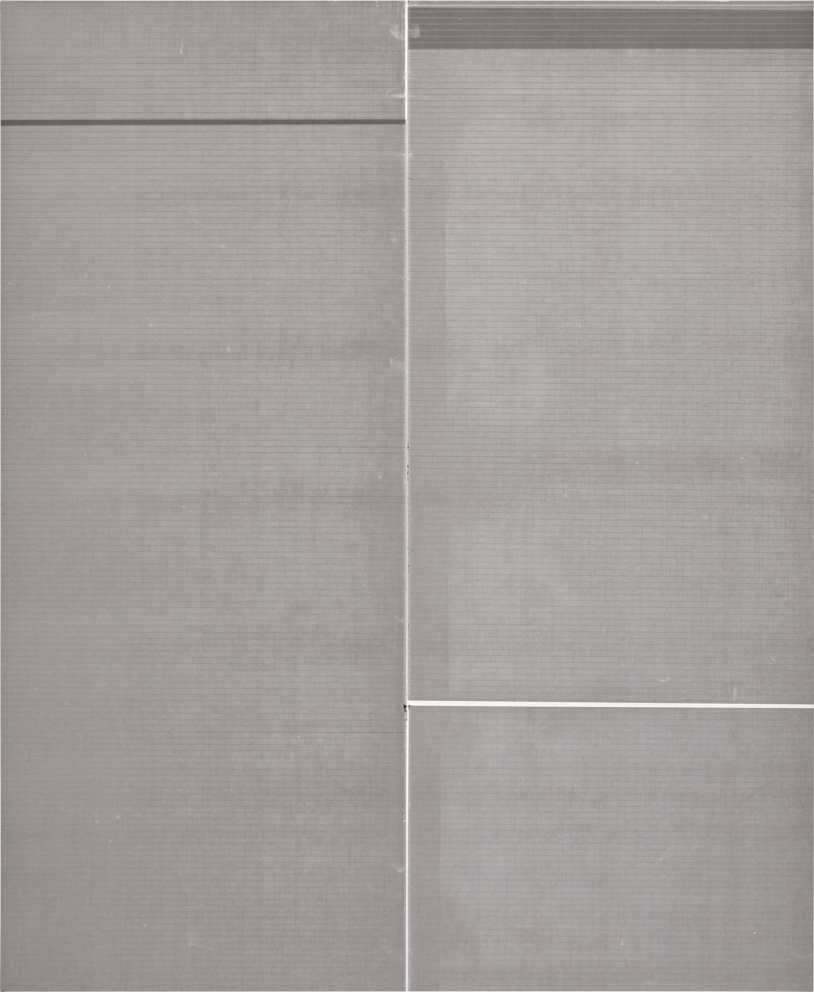 <p><strong>WADE GUYTON</strong> <em>Untitled,</em> 2009</p>
