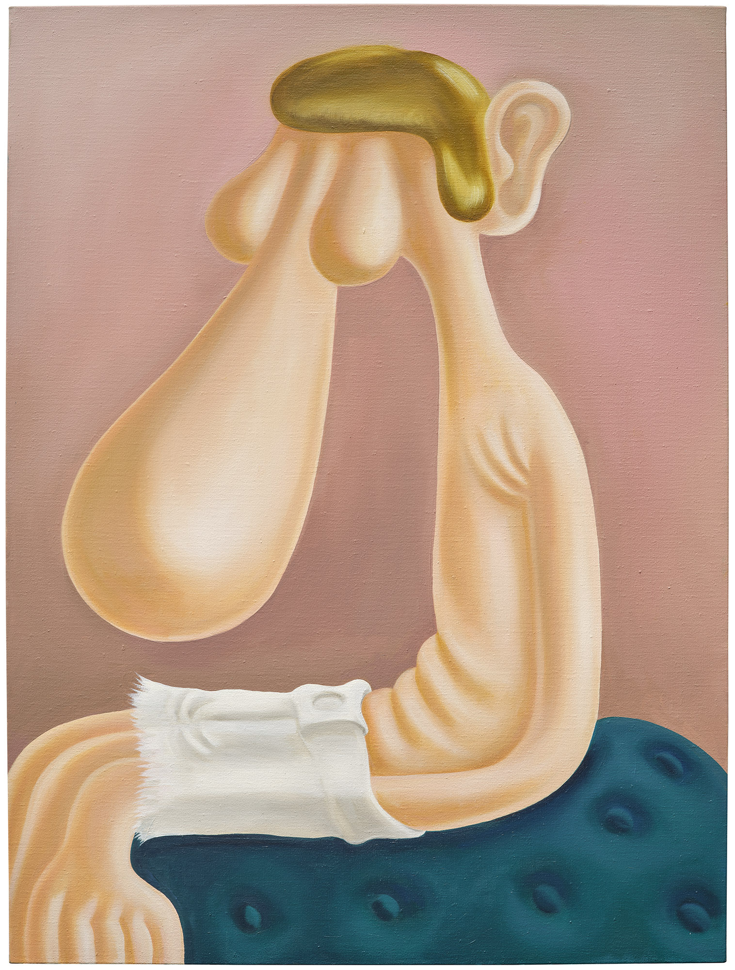 <p><strong>LOUISE BONNET</strong> <em>Seated Figure on Pink Background,</em> $100,000-150,000</p>
