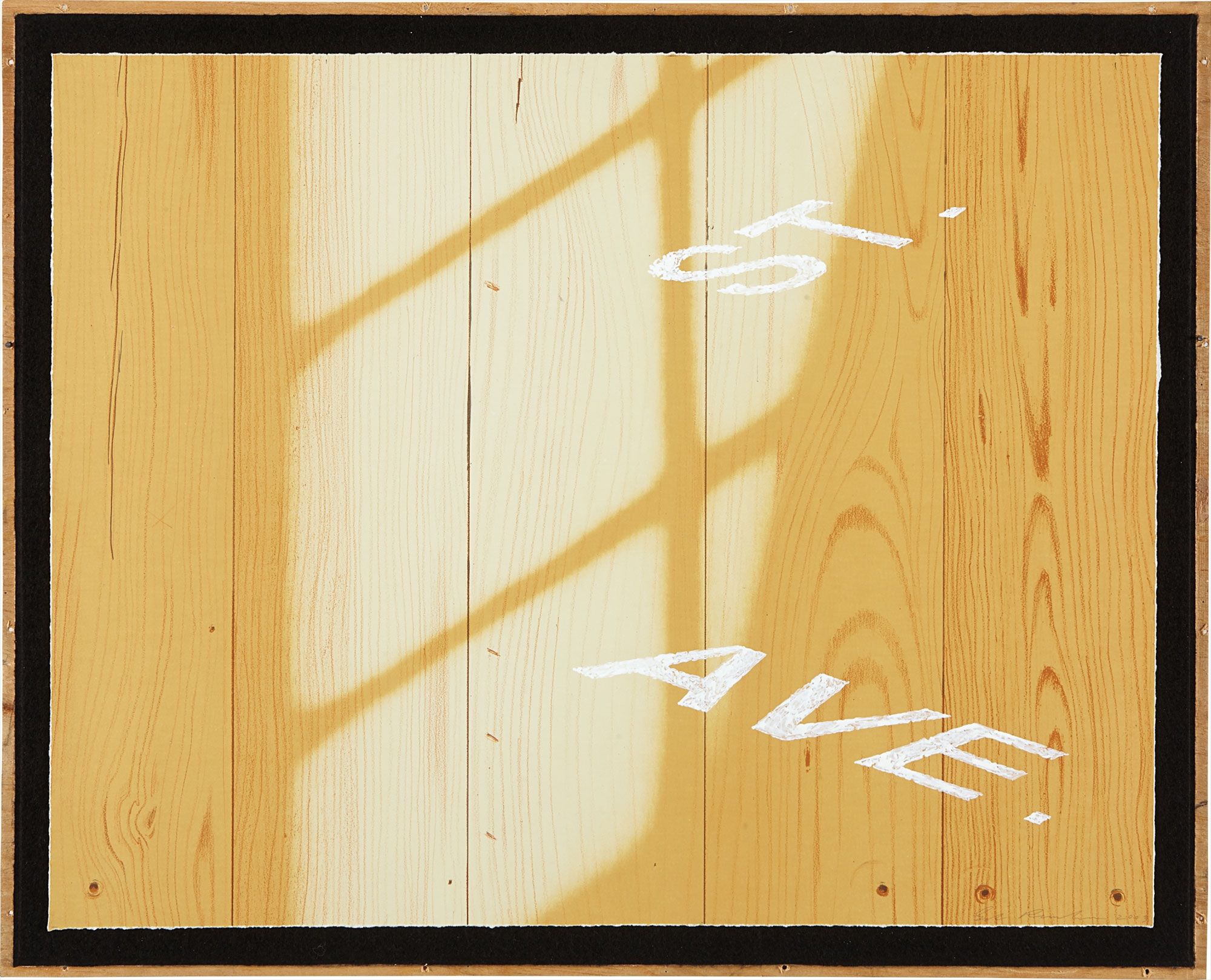 <b>ED RUSCHA</b> <i>St. – Ave.</i>, 2003