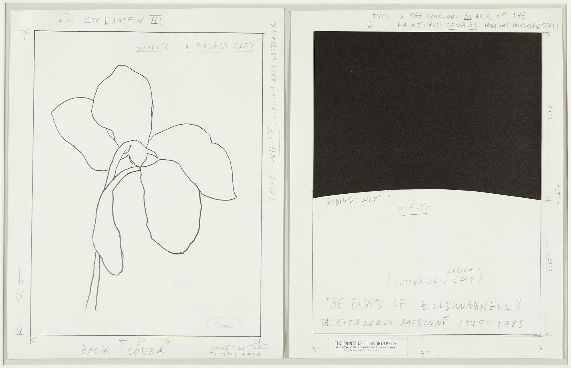 <b>ELLSWORTH KELLY</b> <i>Untitled</i>, 1987