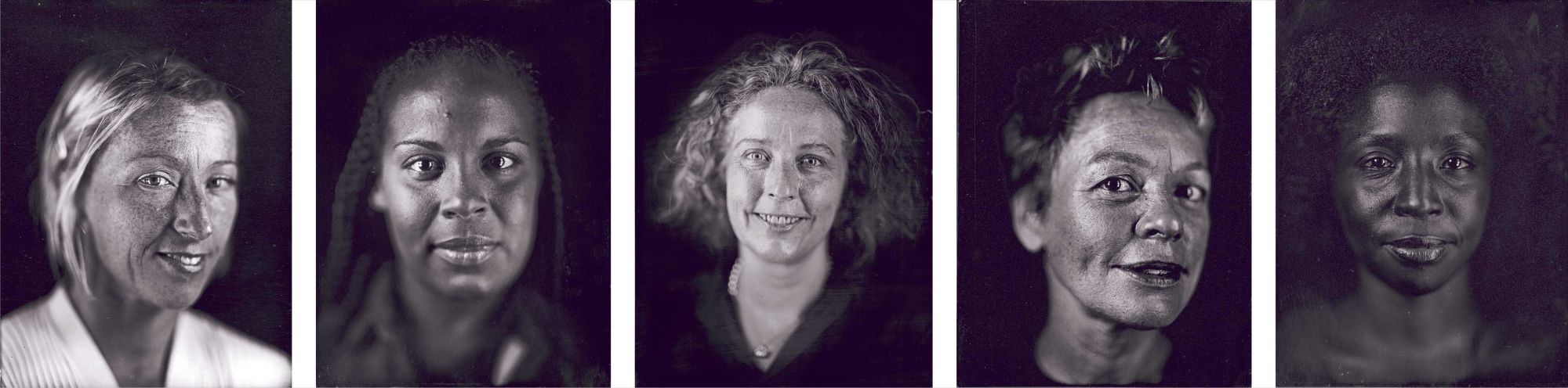 <b>CHUCK CLOSE</b> <i>Cindy, Ellen, Kiki, Laurie, Lorna</i>, 2000