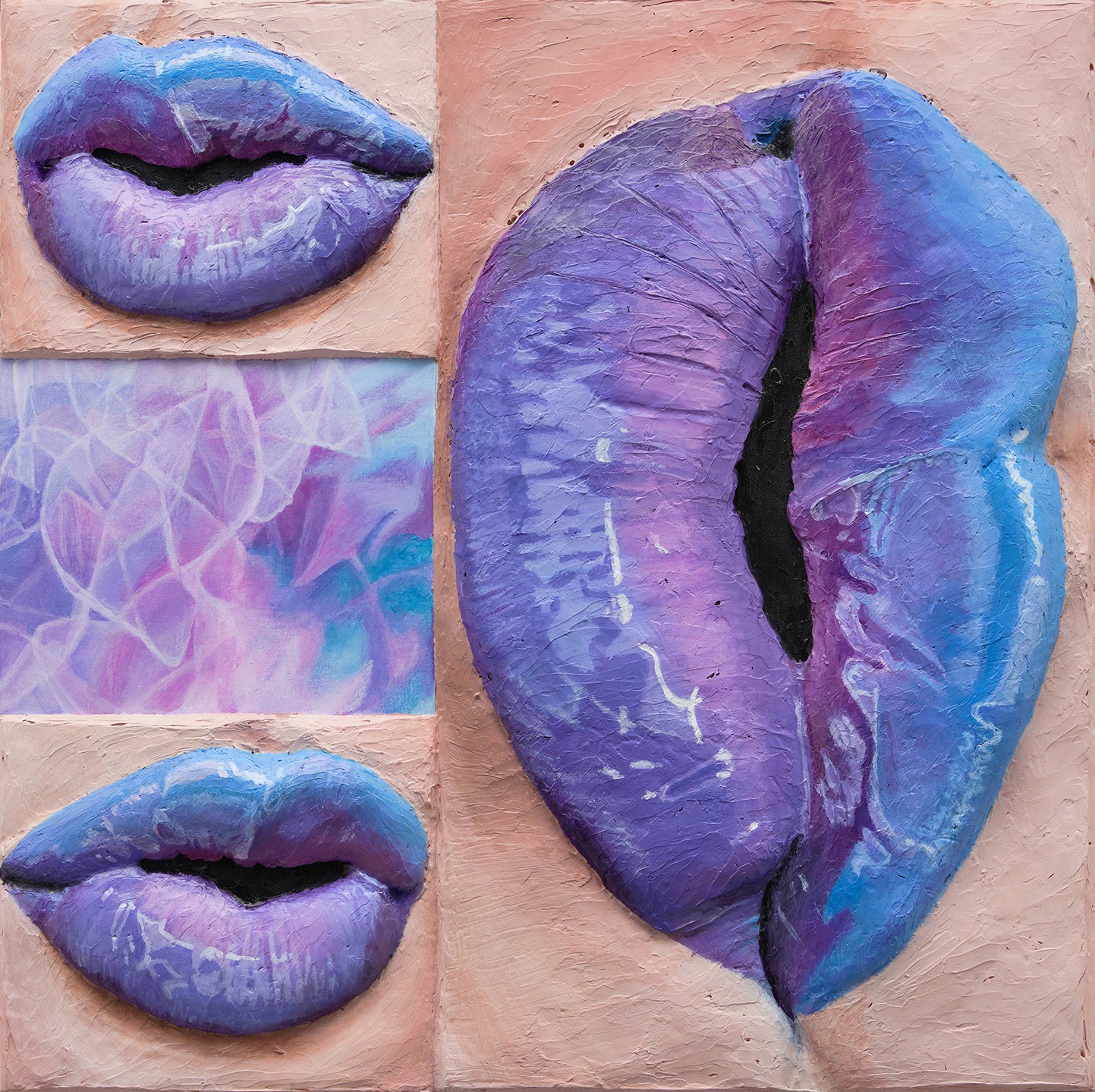 <p><strong>GINA BEAVERS&nbsp;</strong><em>Candy Ombr&eacute; Lips</em>,&nbsp;2015</p>

