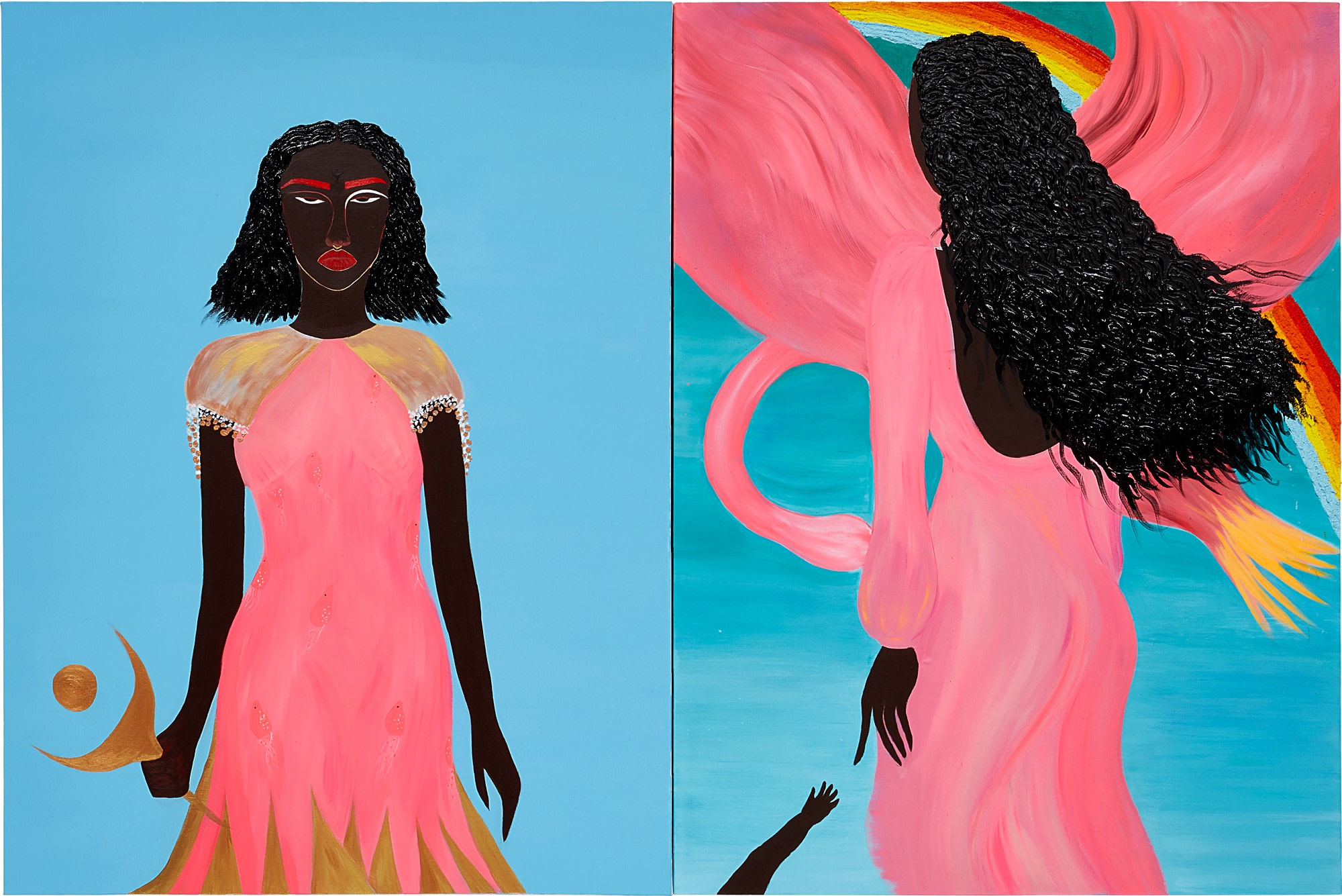 <p><strong>DELPHINE DESANE </strong><em>Journeyin’ into Motherhood</em>, 2020–21</p>