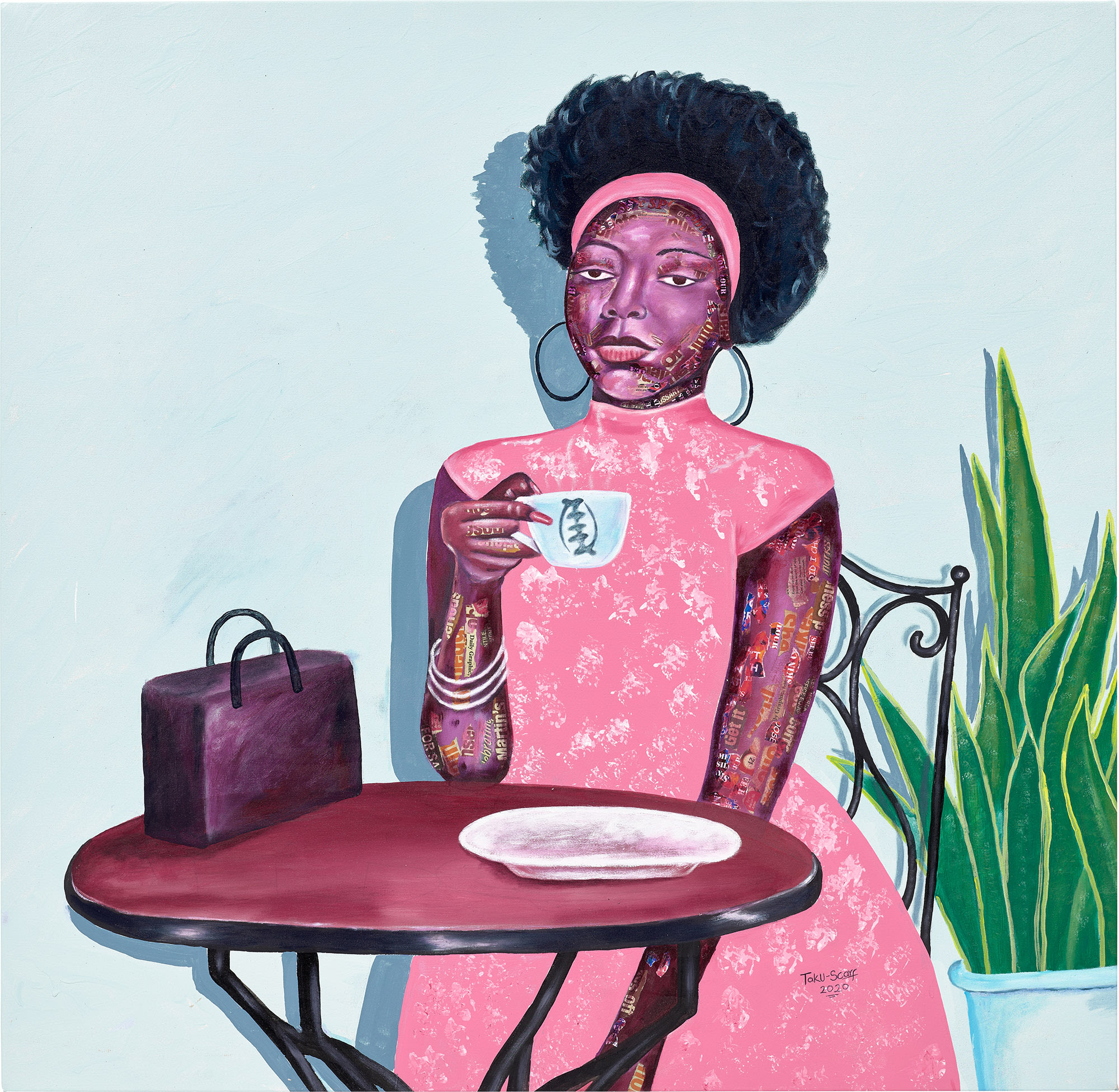 <p><strong>EMMANUEL TAKU</strong> <em>Dine With Me</em>, 2020</p>