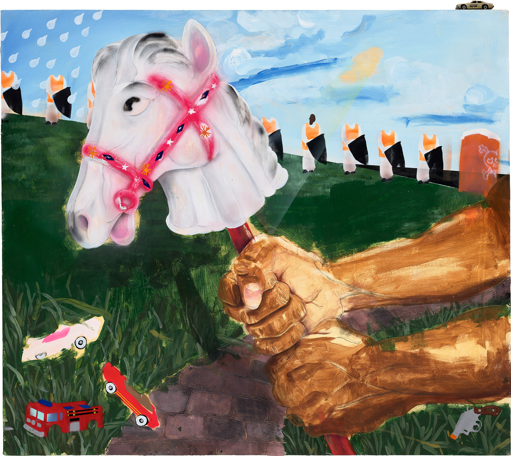 <p><strong>PAT PHILLIPS</strong><em> Untitled (A Horse With No Name), </em>2019</p>