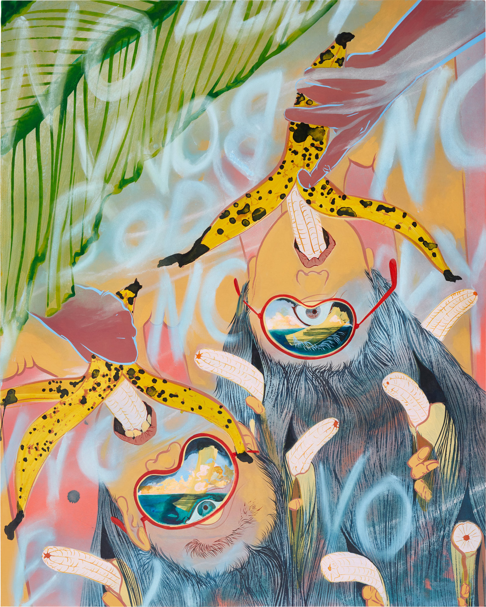 <p><strong>TAMMY NGUYEN</strong> <em>Upside Down and Eating</em>, 2018</p>