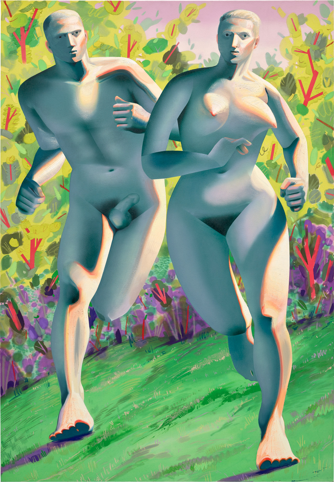 <p><strong>ROBIN F. WILLIAMS</strong><em> Joggers,</em> 2018</p>