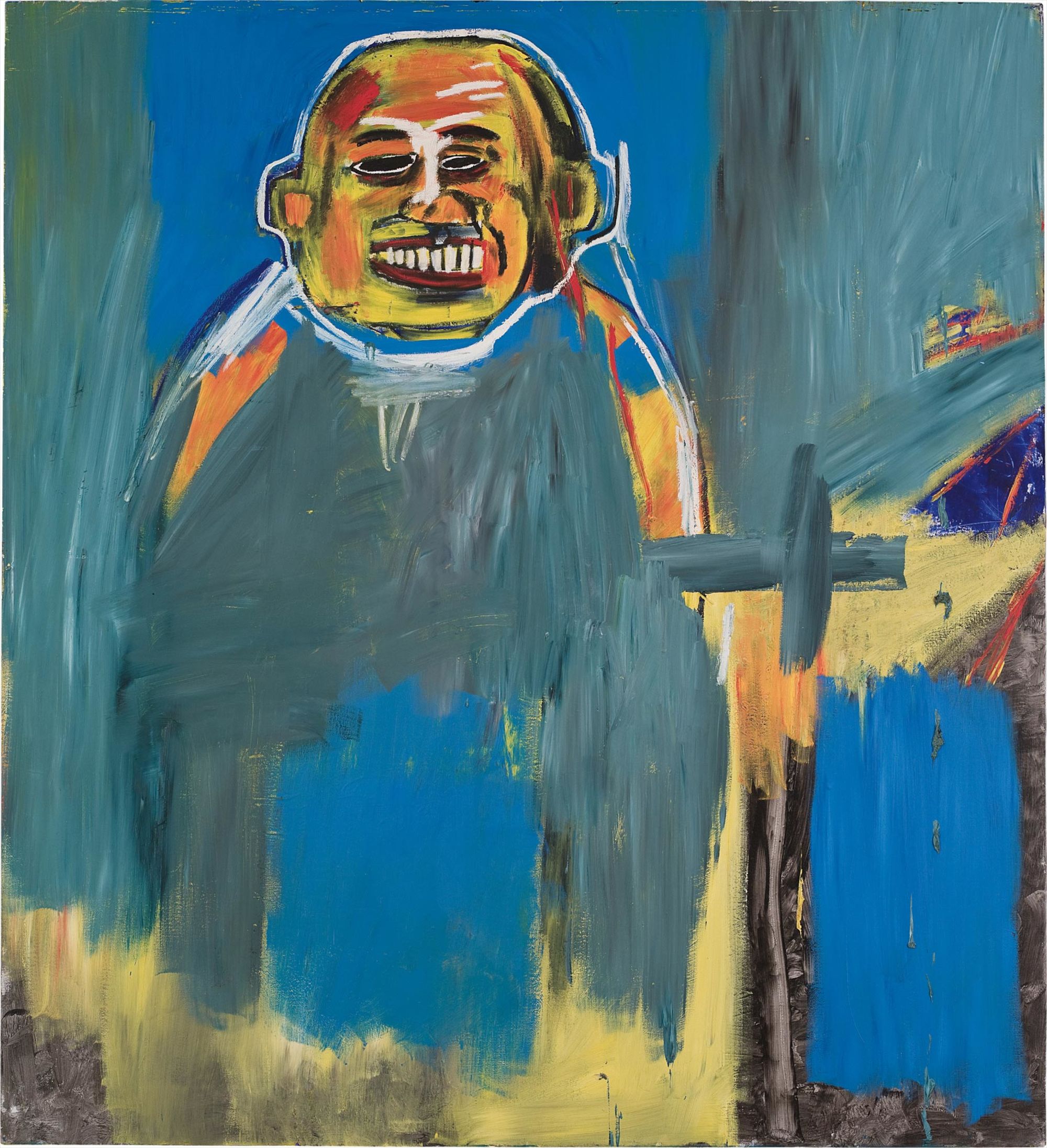 <b>JEAN-MICHEL BASQUIAT</b> <i>Bird as Buddha</i>, 1984