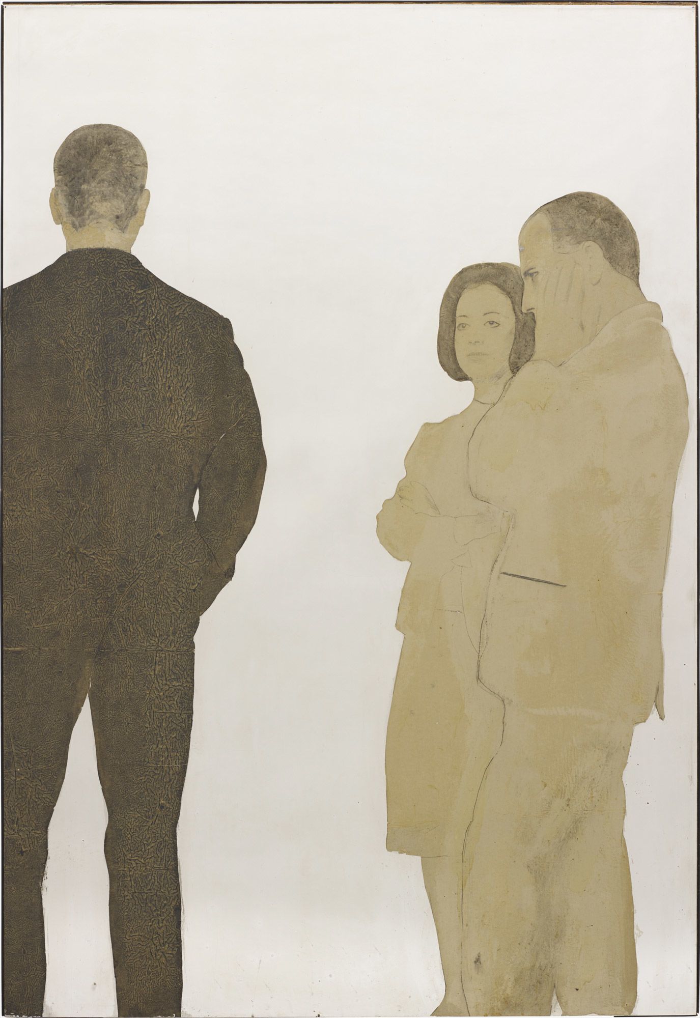 <b>MICHELANGELO PISTOLETTO</b> <i>Gruppo di persone</i>, 1962