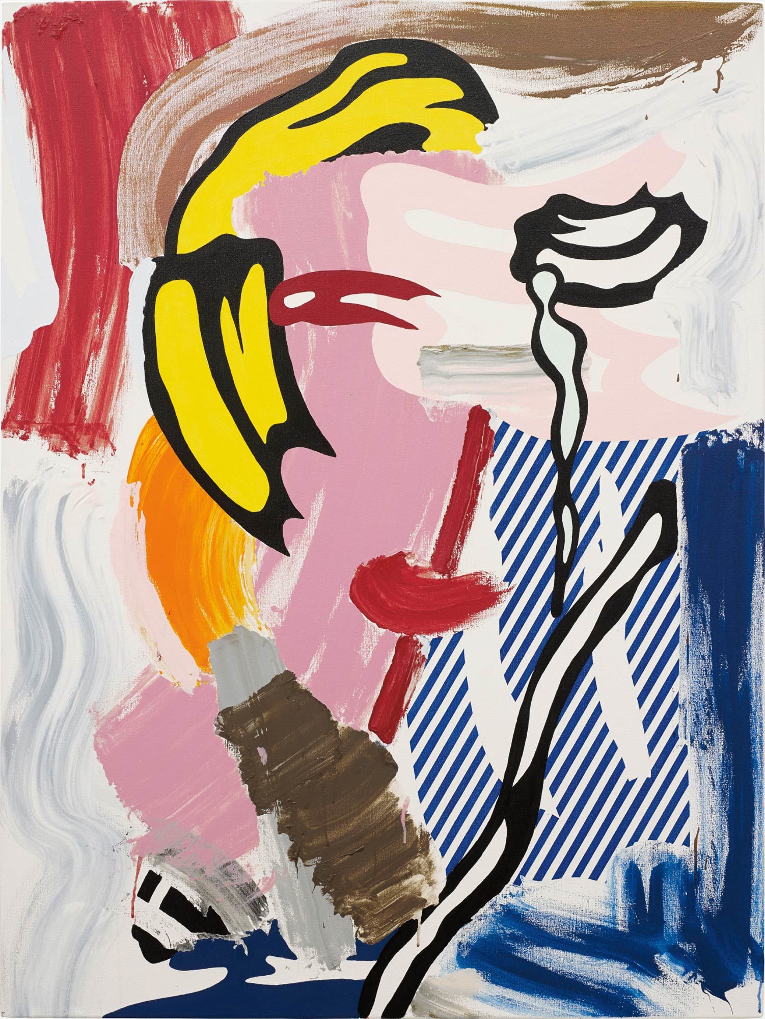 <b>ROY LICHTENSTEIN</b> <i>Face</i>, 1986
