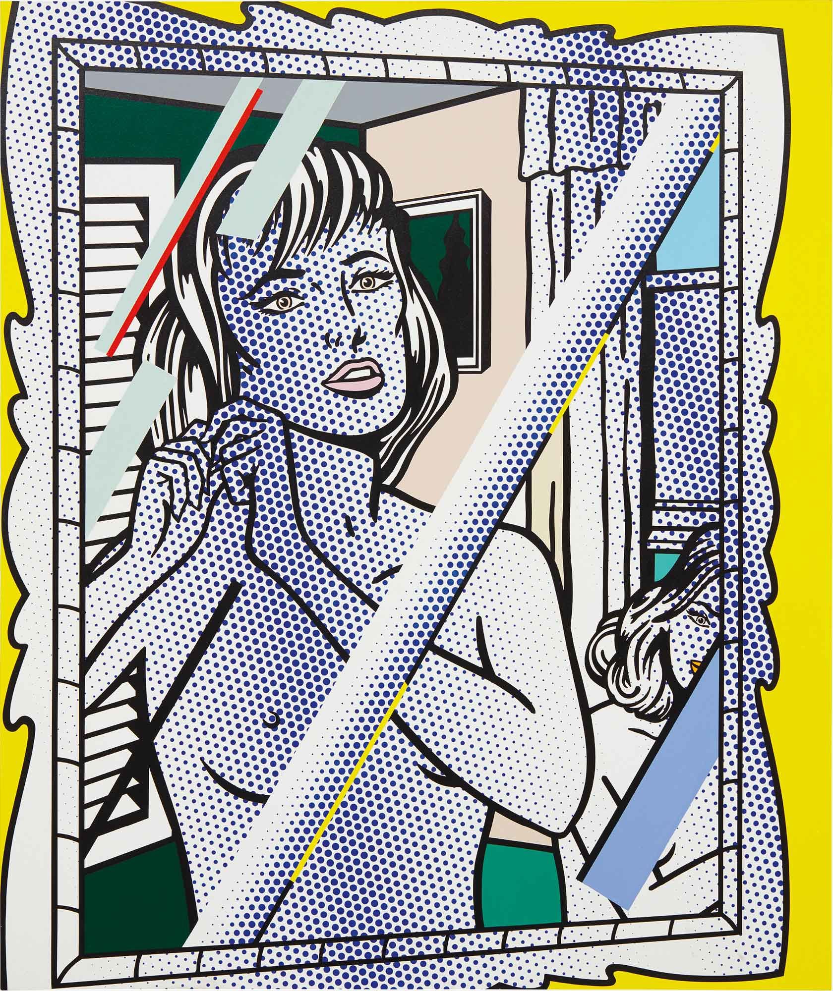 <b>ROY LICHTENSTEIN </b><i>Nudes in Mirror</i>, 1994
