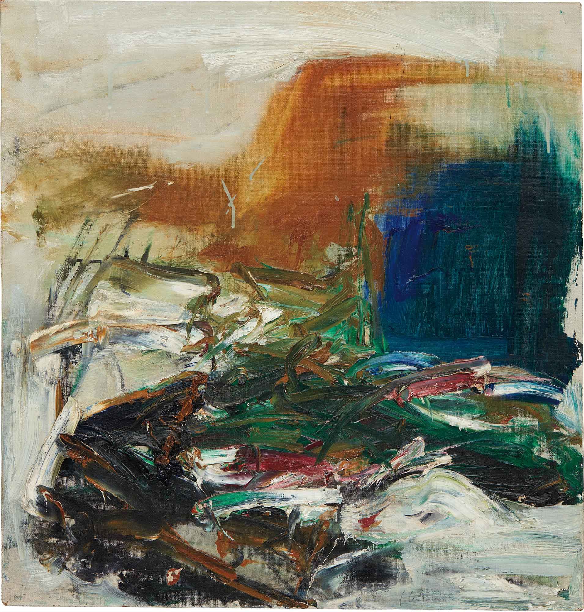 <b>JOAN MITCHELL</b> <i>Untitled</i>, 1958