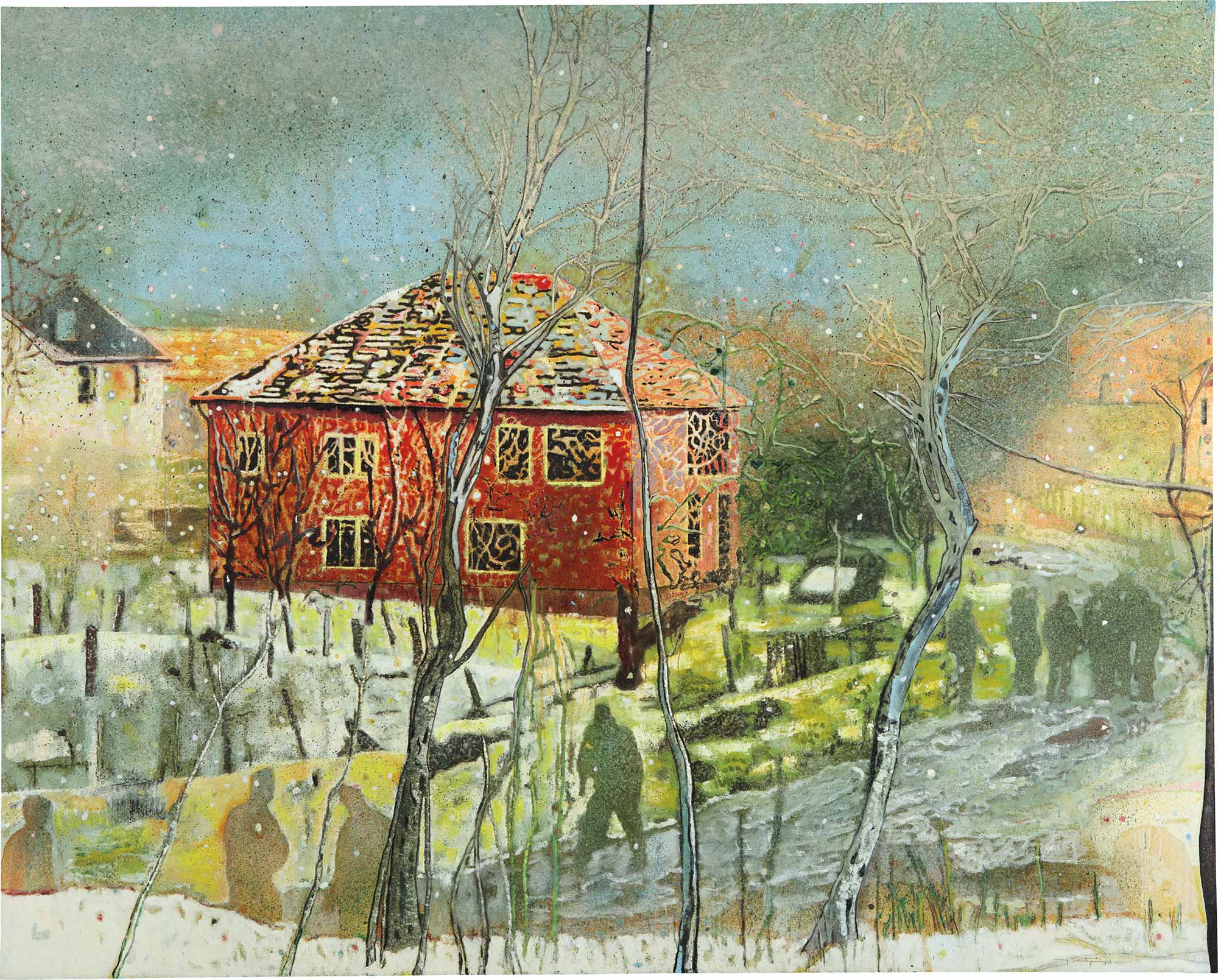 <b>PETER DOIG </b><i>Red House</i>, 1995-1996