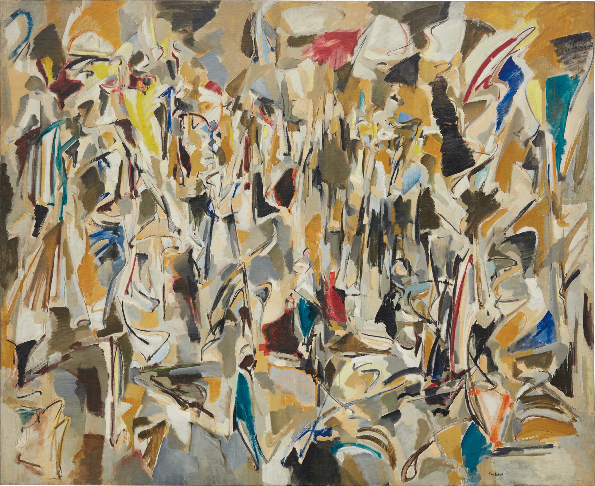 <b>JOAN MITCHELL</b> <i>Untitled</i>, circa 1951