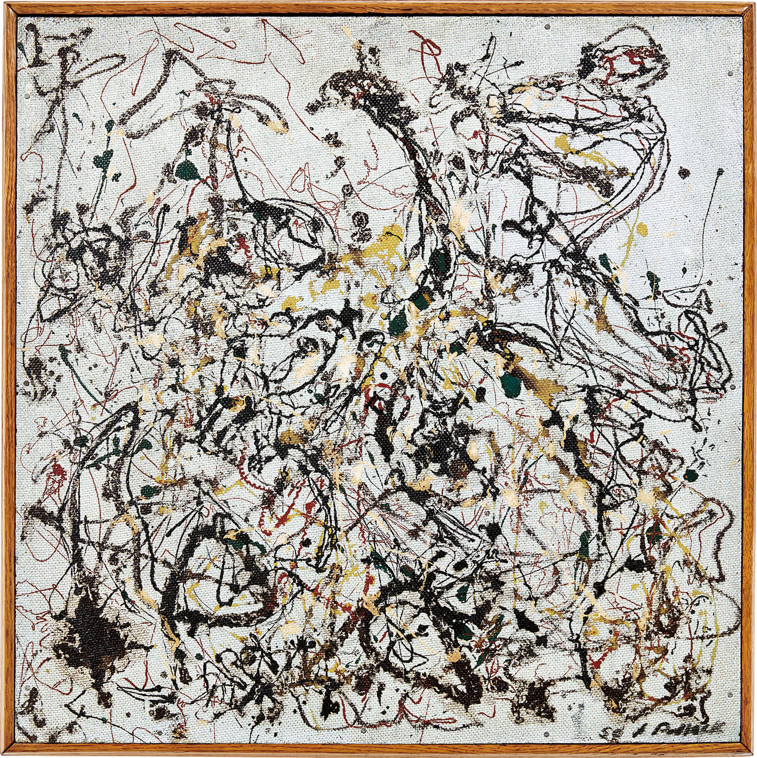 <b>JACKSON POLLOCK</b><i> Number 16</i>, 1950