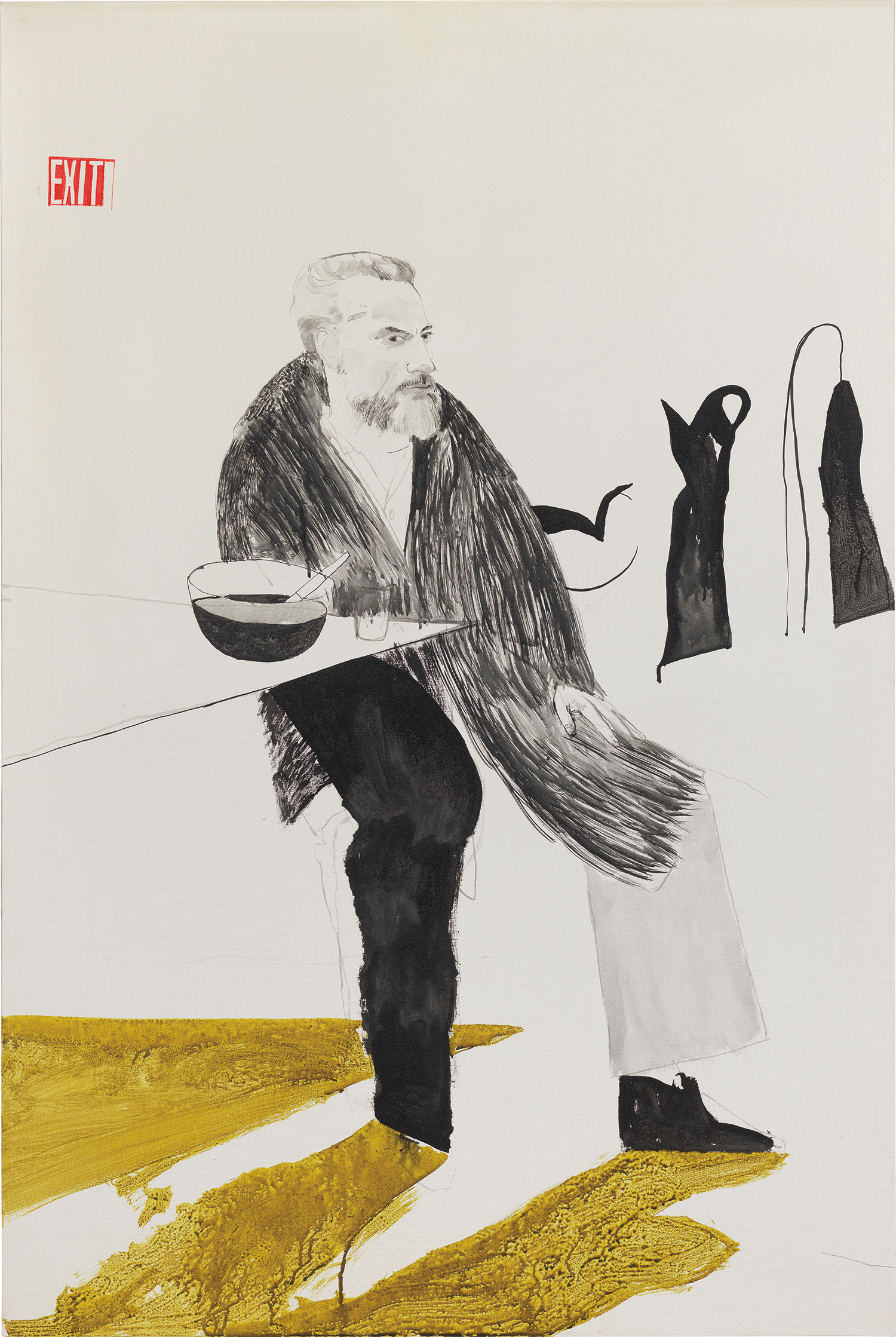 <b>DAVID HOCKNEY </b><i>Portrait of Paul Jenkins</i>, 1963