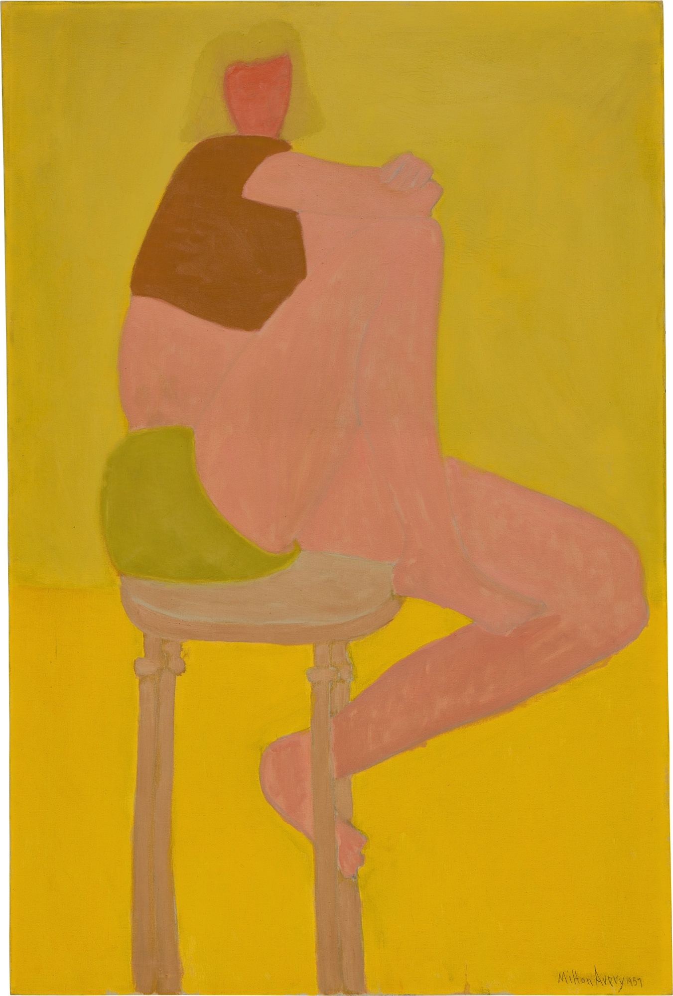 <p><strong>MILTON AVERY </strong><em>Brown Bolero</em>, 1957</p>