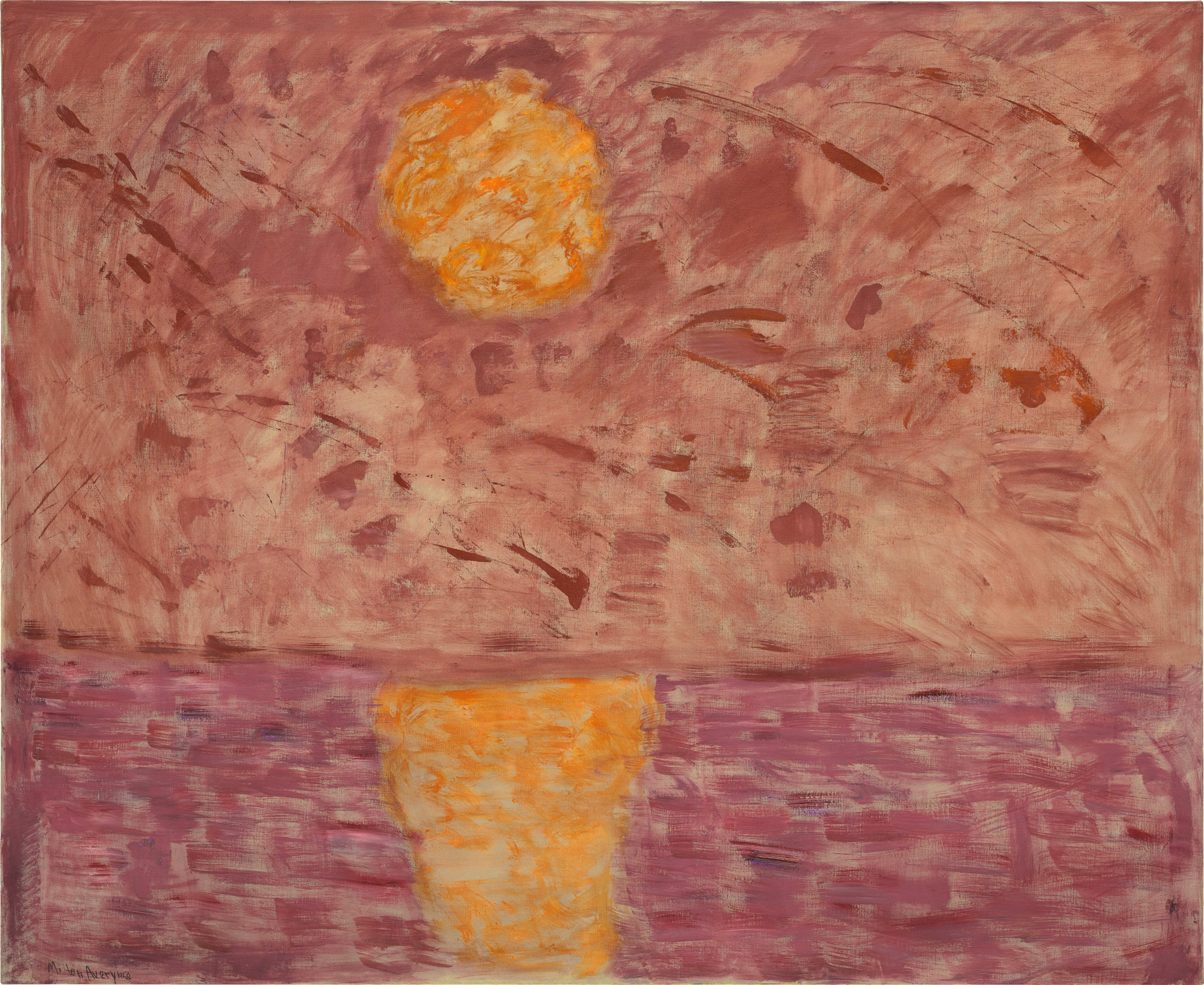 <p><strong>MILTON AVERY </strong><em>Hot Moon</em>, 1958</p>