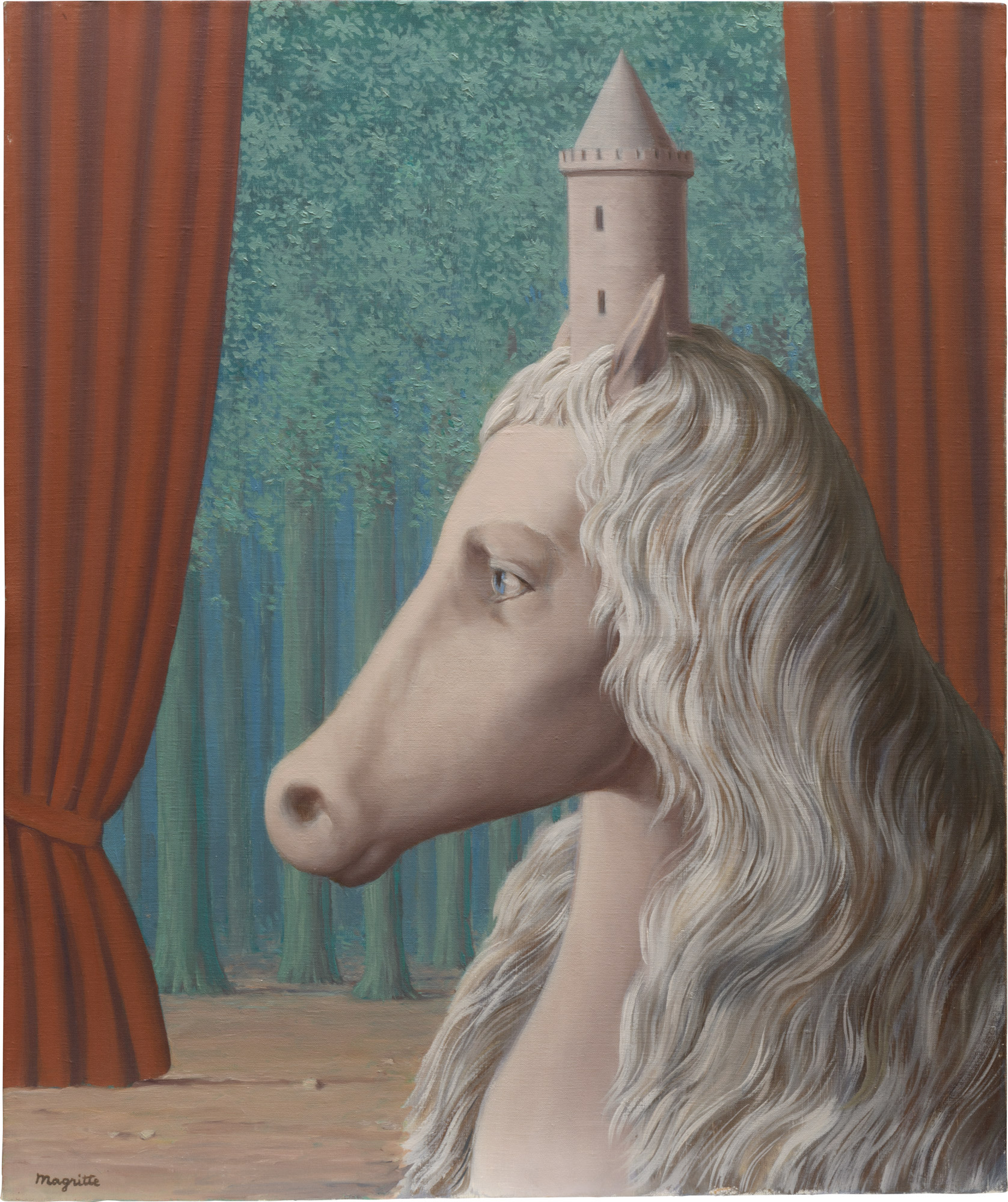 <p><strong>RENÉ MAGRITTE </strong><em>Le météore,</em> 1964</p>