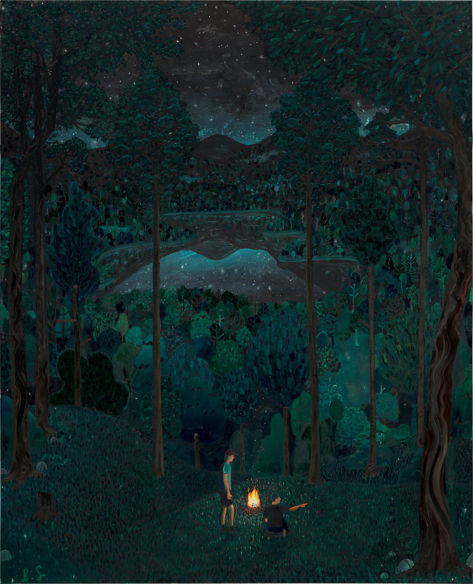 <p><strong>BEN SLEDSENS&nbsp;</strong><em>A second nice break</em><em>,&nbsp;</em>2017</p>
