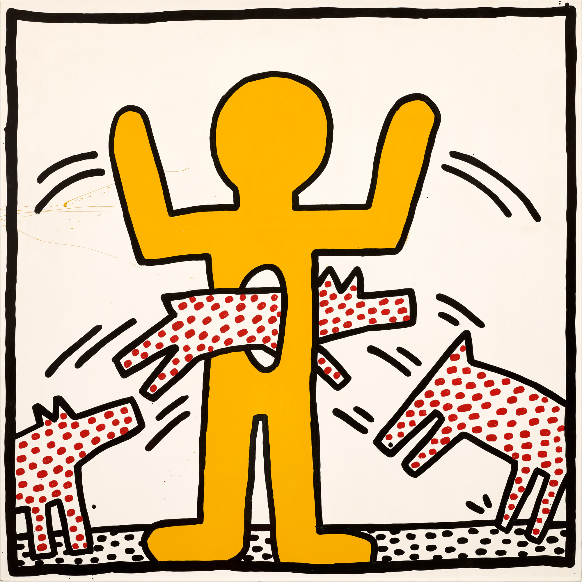 <p><strong>KEITH HARING </strong><em>Untitled</em>, 1982</p>