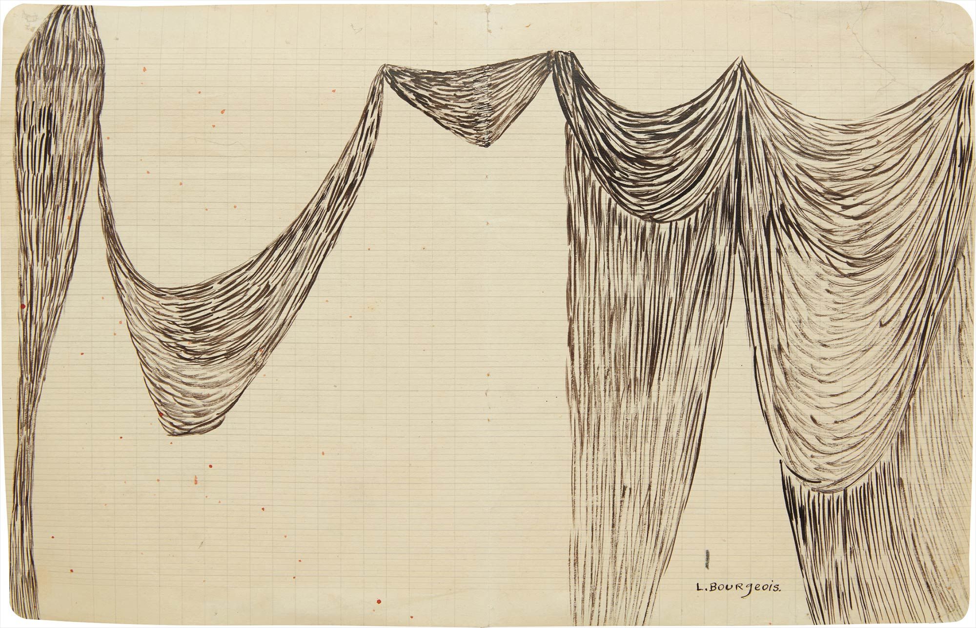 <b>LOUISE BOURGEOIS</b> <i>Untitled</i>, 1949
