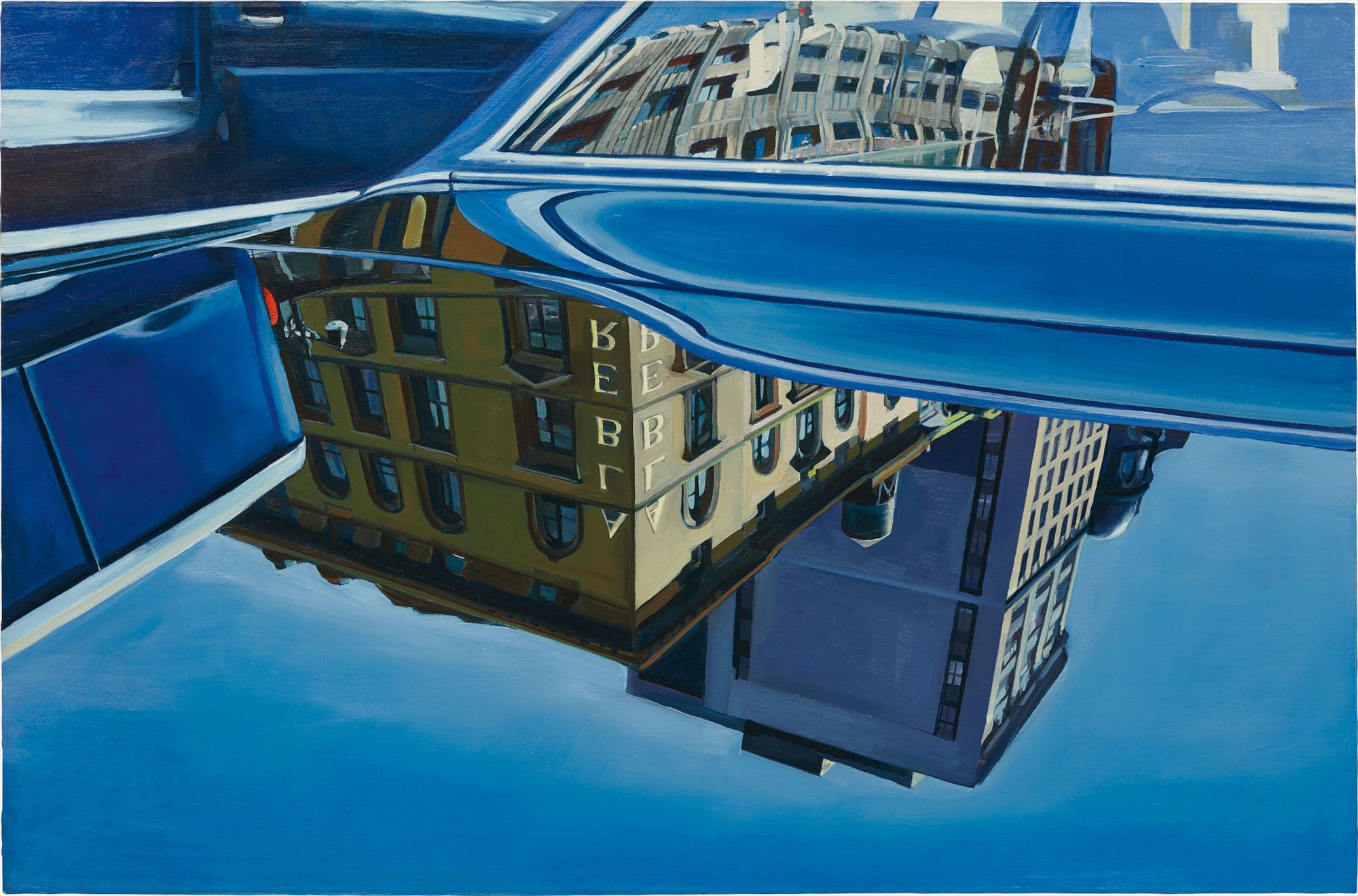 <b>RICHARD ESTES</b> <i>Car Reflection</i>, 1969