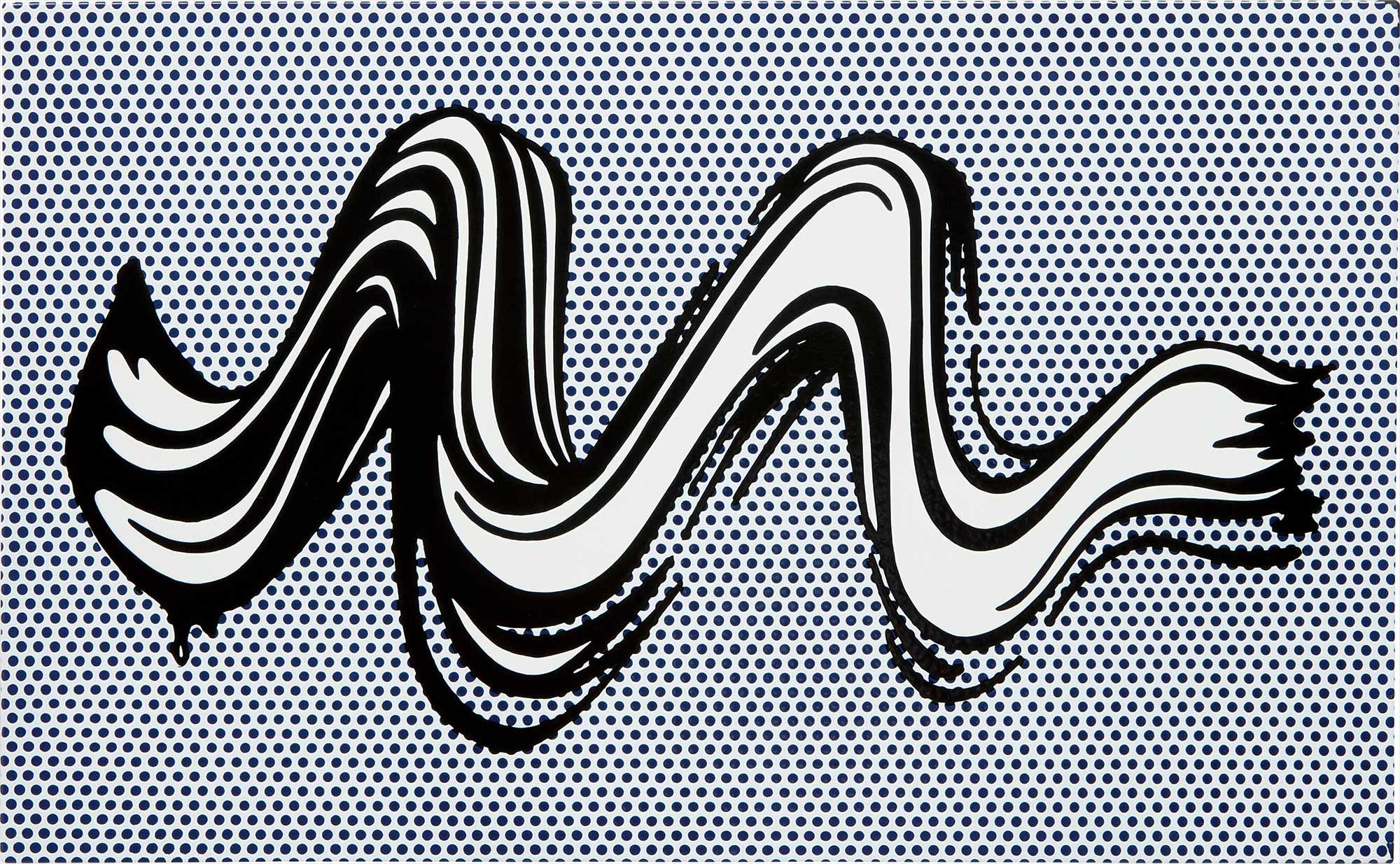 <b>ROY LICHTENSTEIN</b> <i>Brushstroke</i>, 1965
