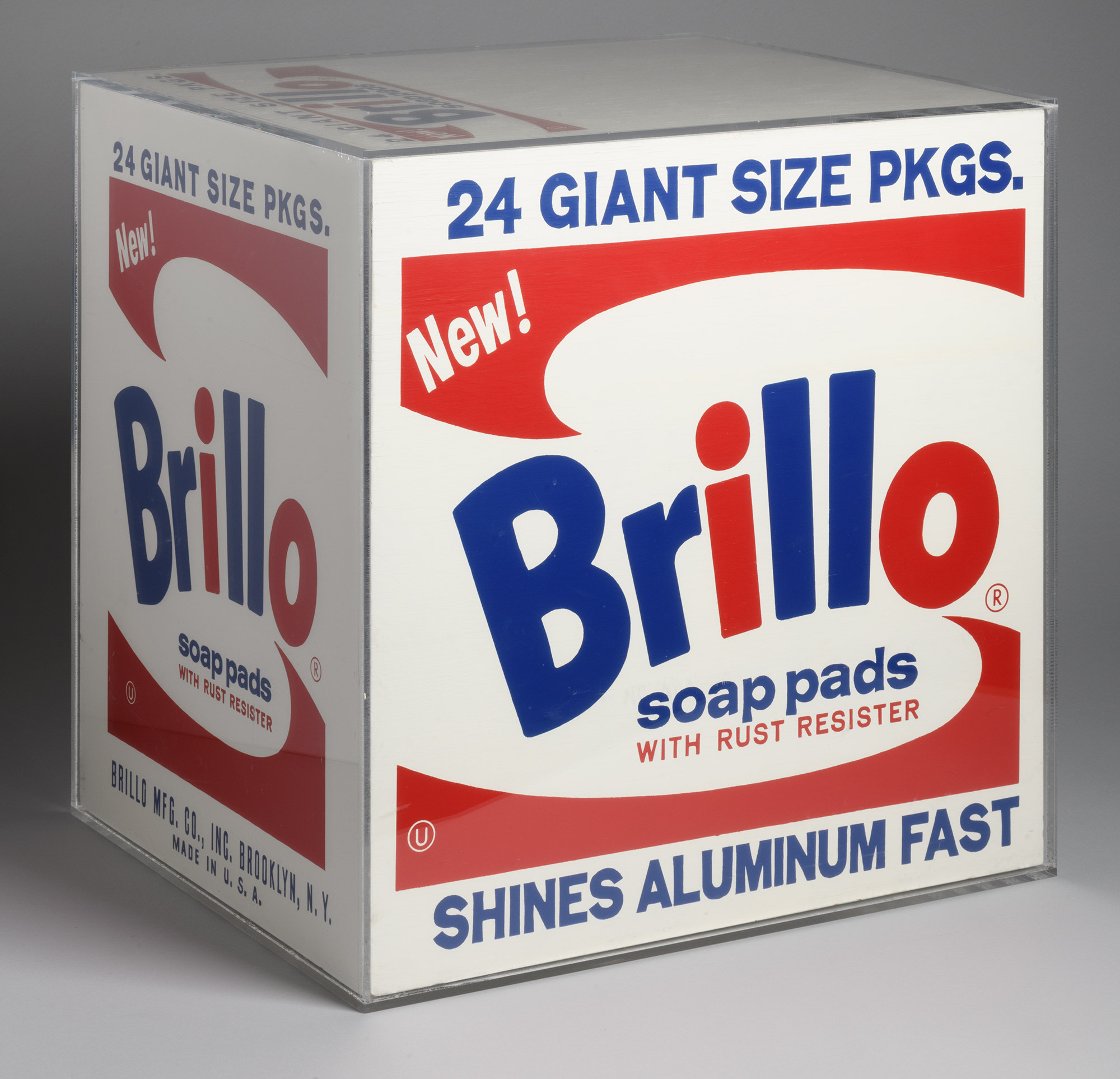 <b>ANDY WARHOL</b><i> Brillo Soap Pads</i>, 1969