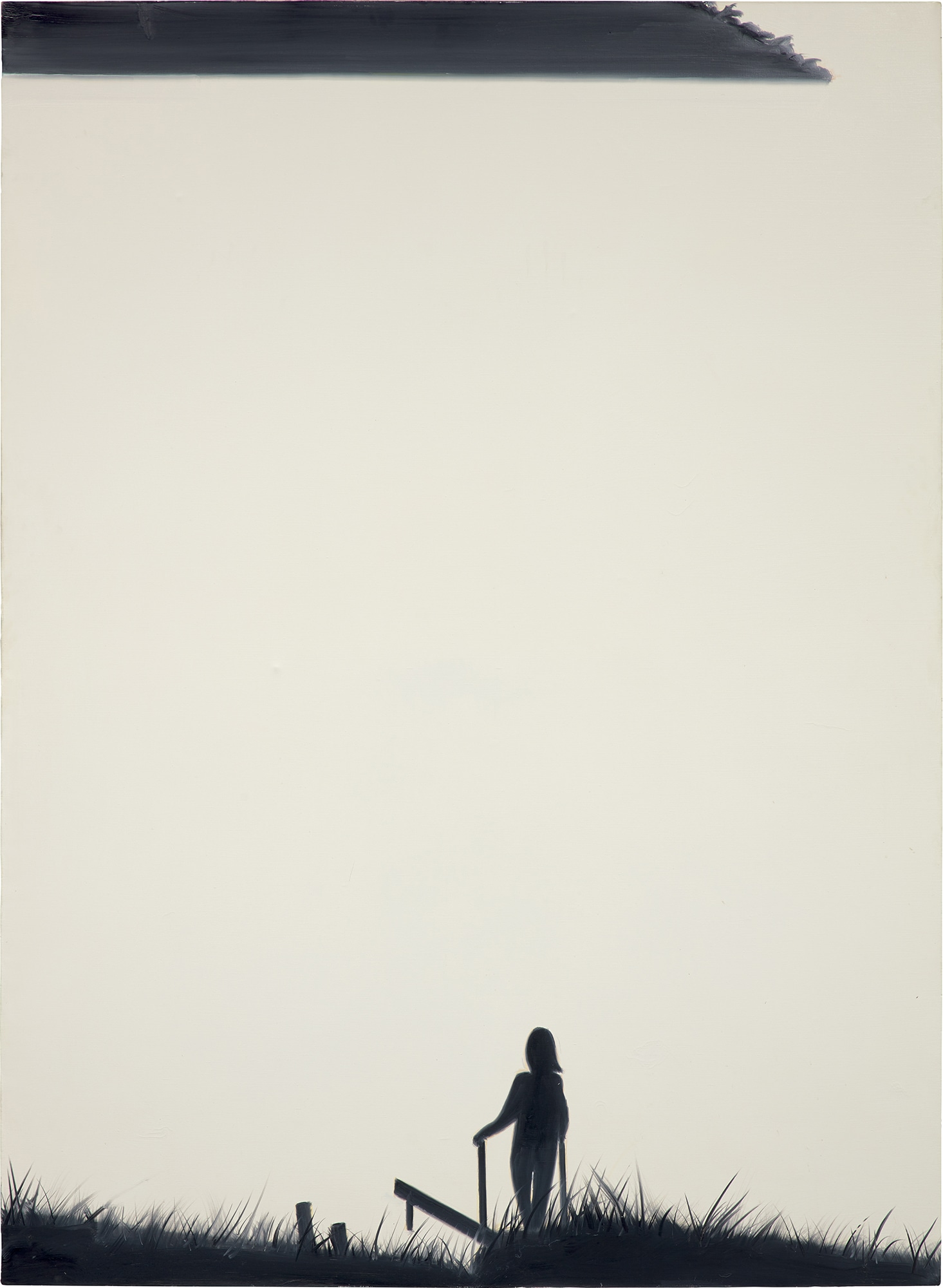 <p><strong>ALEX KATZ</strong> <em>Black Ada and Island</em>, 1987</p>

