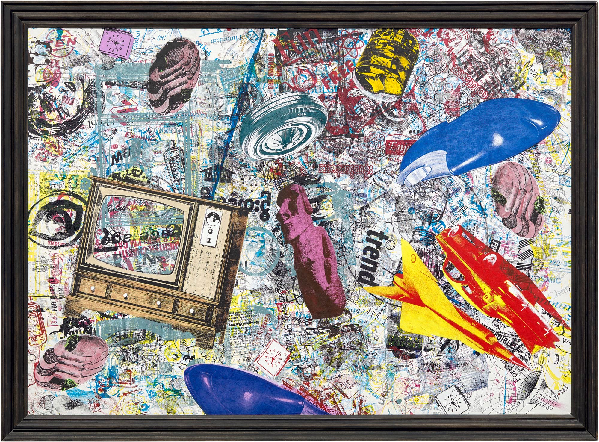 <p><strong>KENNY SCHARF</strong> <em>Staticontrol</em>, 1990</p>
