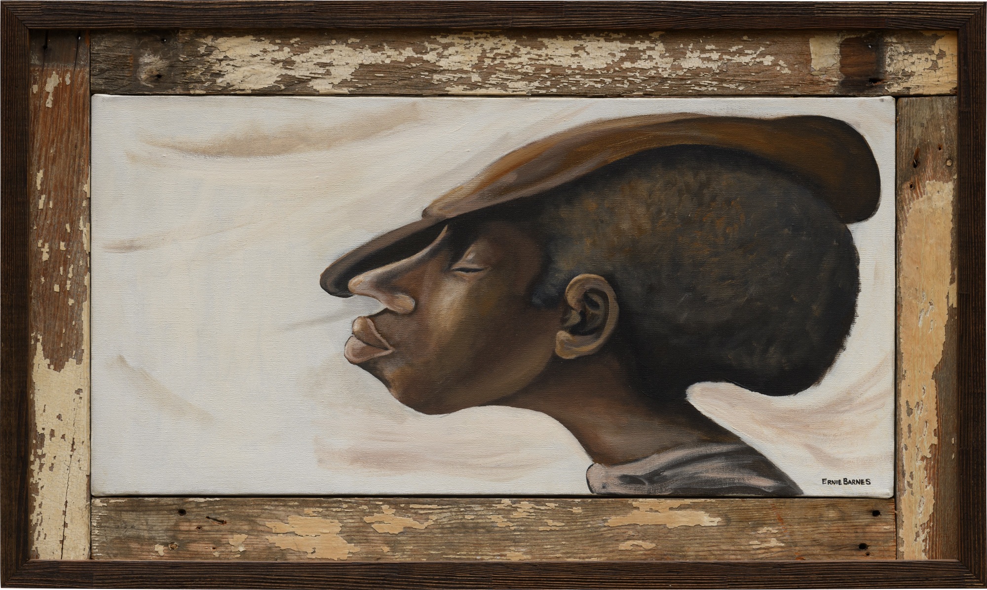 <p><strong>ERNIE BARNES</strong> <em>My Man</em>, circa 1980 </p>