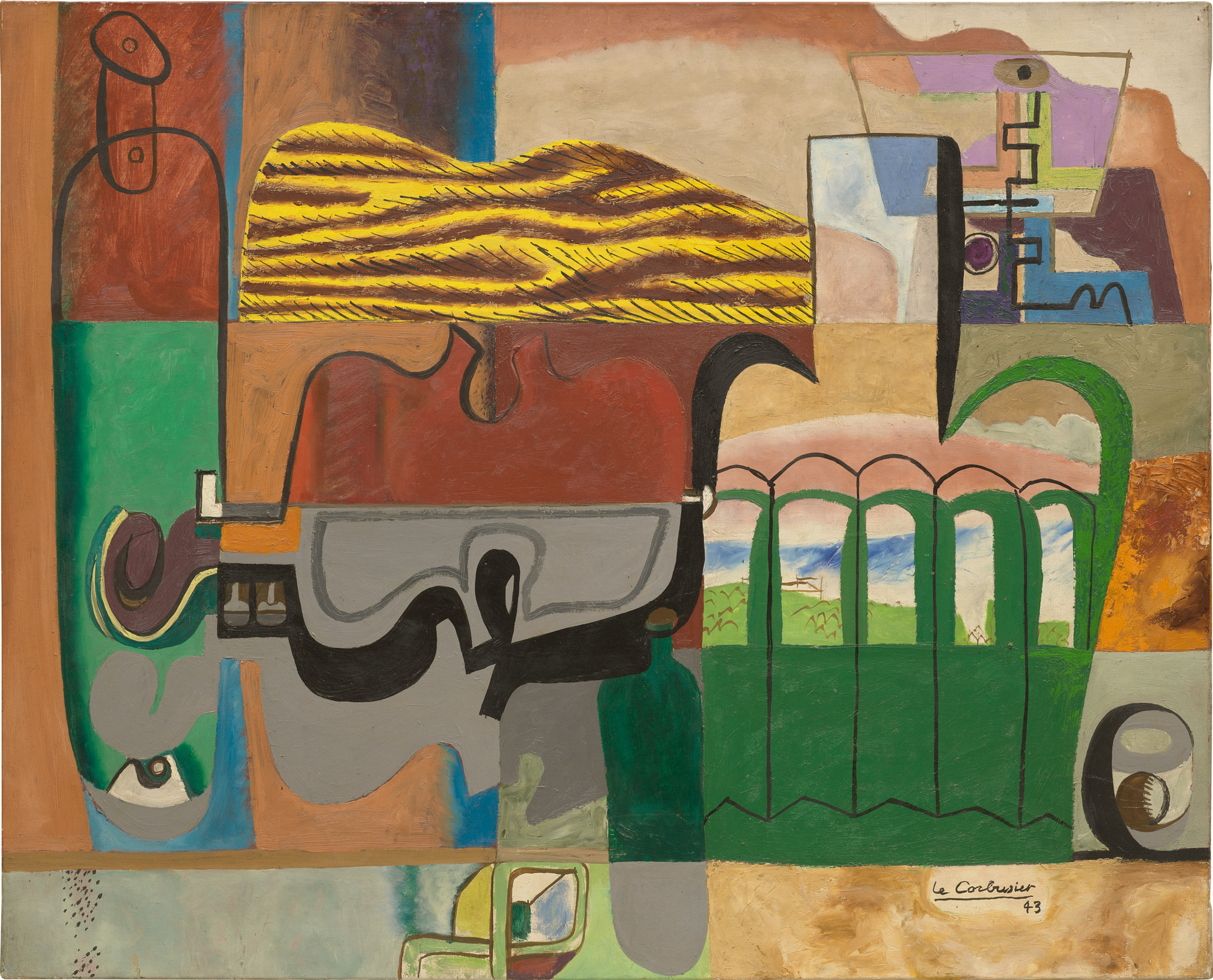 <p><strong>JASPER JOHNS</strong><em> Figure 3, </em>1961-1997</p>
