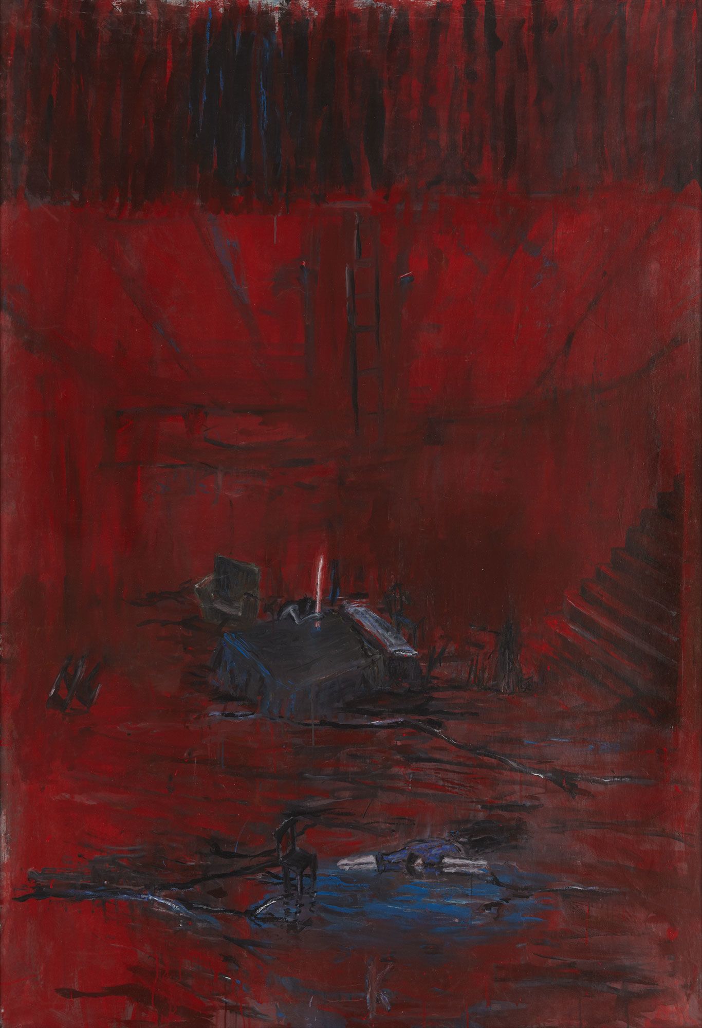 <b>GUILLERMO KUITCA</b> <i>Untitled</i>, 1986