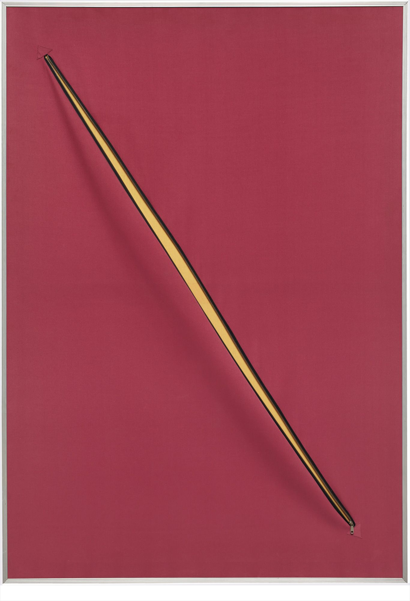 <b>NELSON LEIRNER</b> <i>Homenagem a Fontana I</i>, 1967