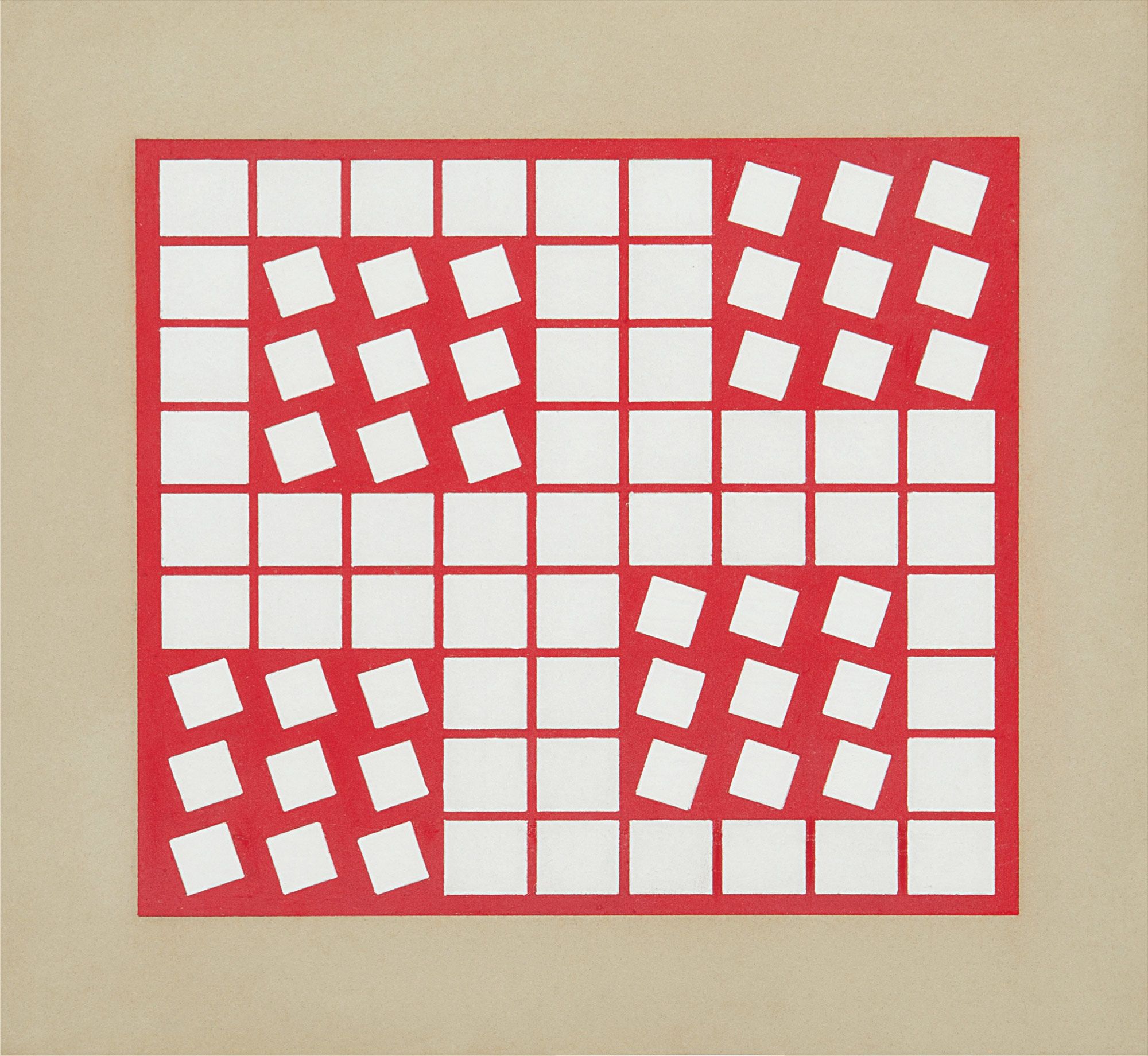 <b>HÉLIO OITICICA</b> <i>Metaesquema</i> 153, 1958
