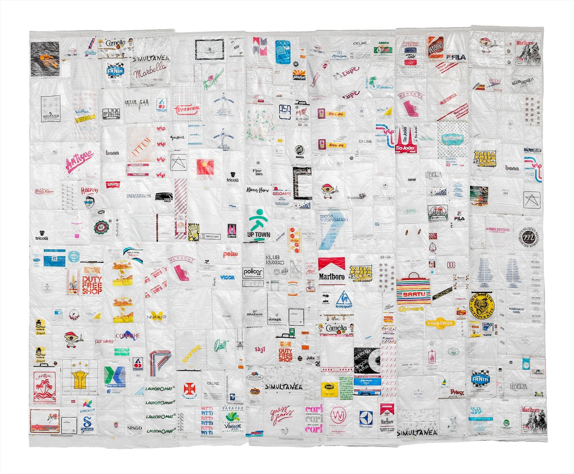 <b>JAC LEIRNER</b> <i>Nomes (Names),</i> 1989