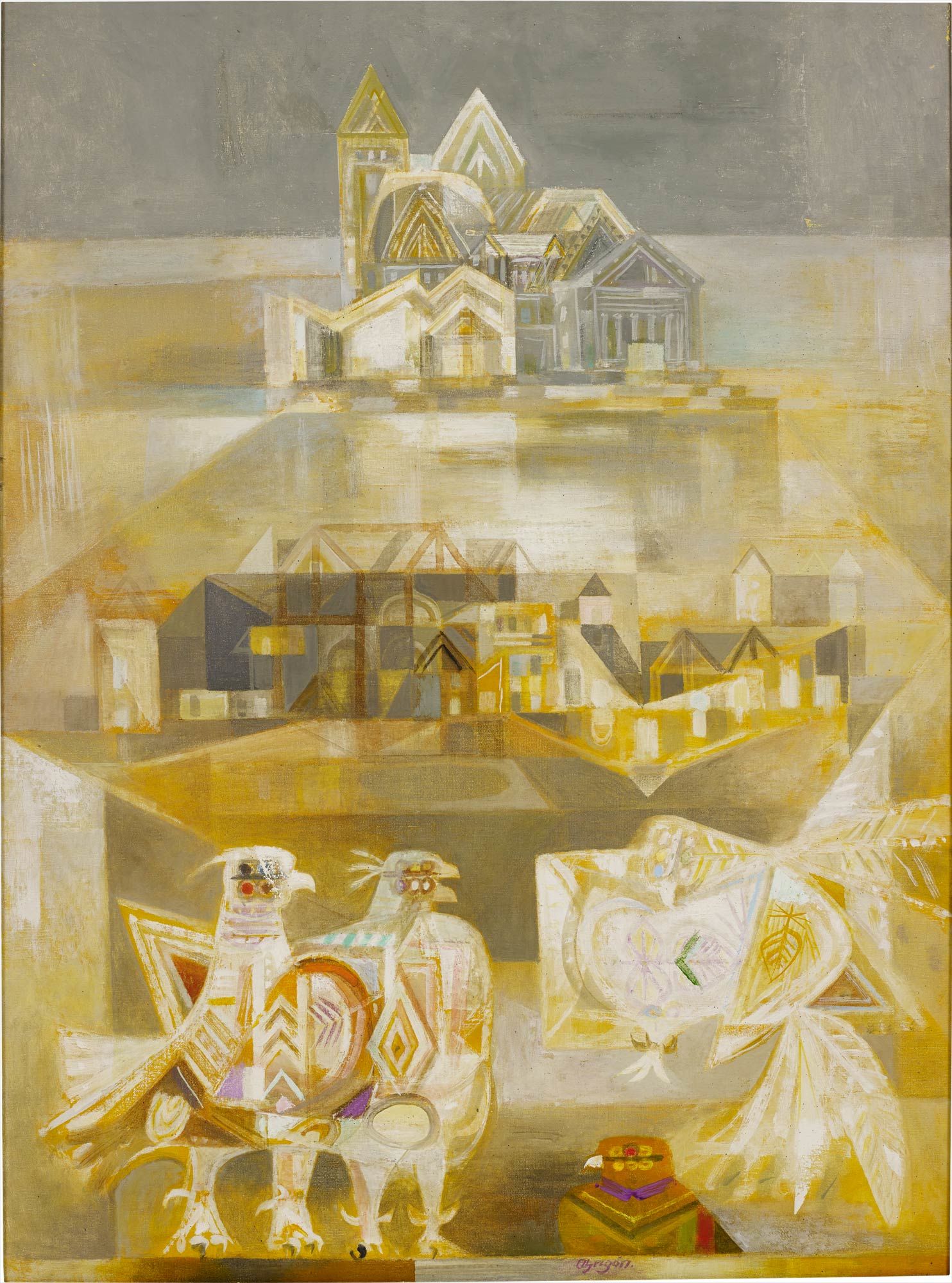 <b>ALEJANDRO OBREGÓN</b> <i>Souvenir of Venice,</i> 1954