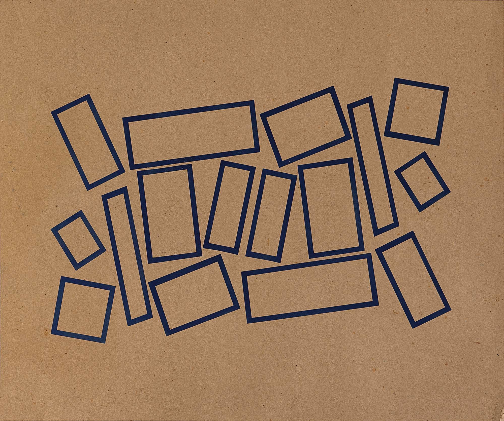 <b>HÉLIO OITICICA</b> <i>Metaesquema</i>, 1958