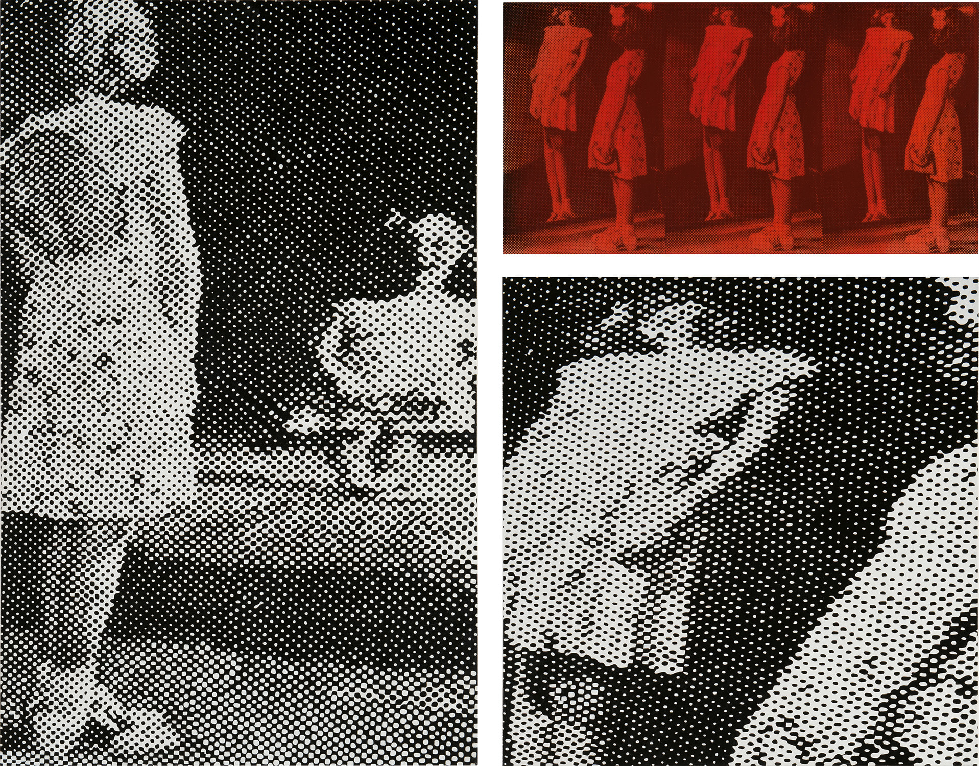 <p><strong>MARILYN MINTER </strong><em>Fun House Mirror #1 (Little Girls)</em>, 1986</p>