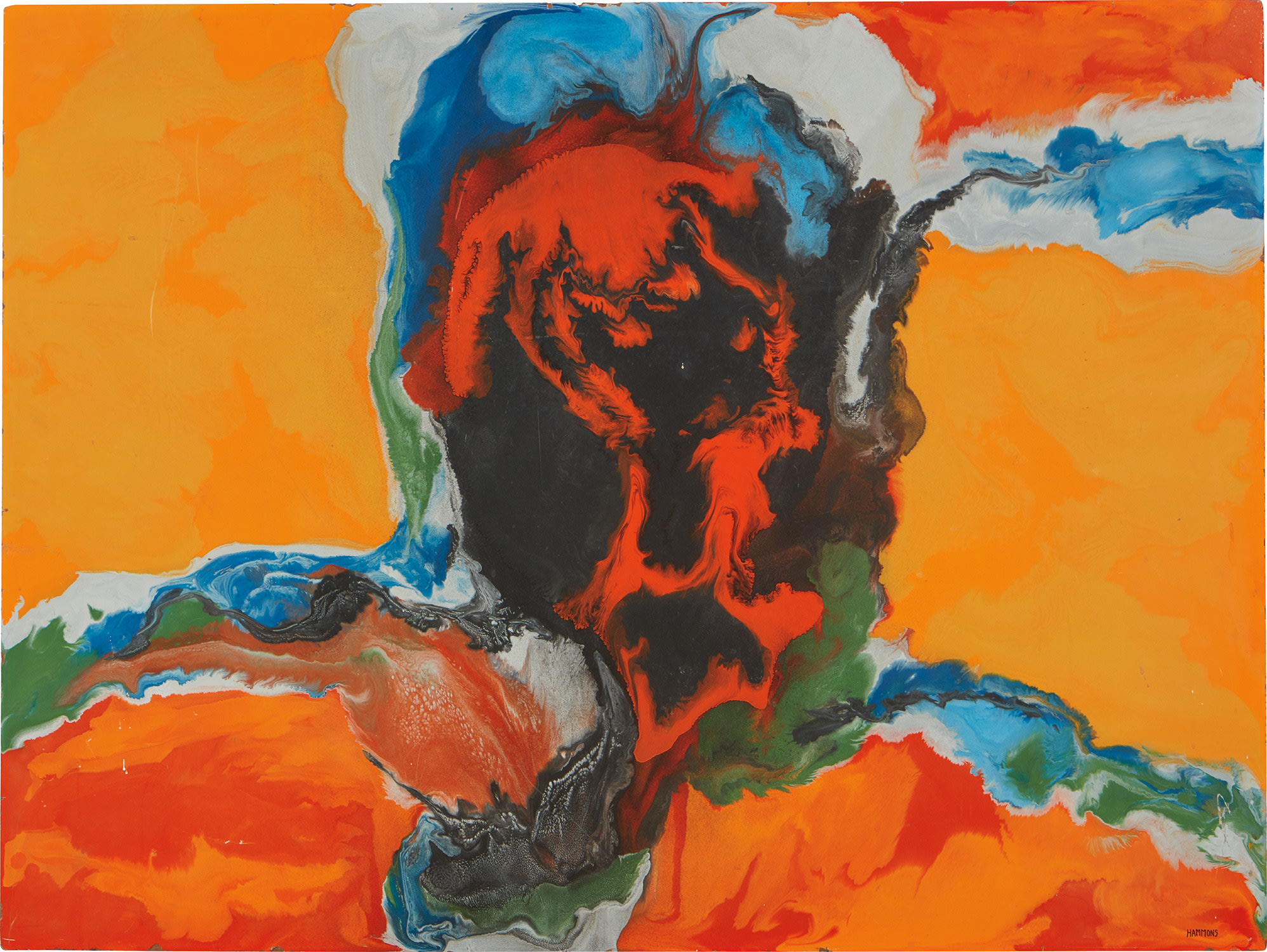 <p><strong>DAVID HAMMONS</strong> <em>Untitled</em>, 1969</p>