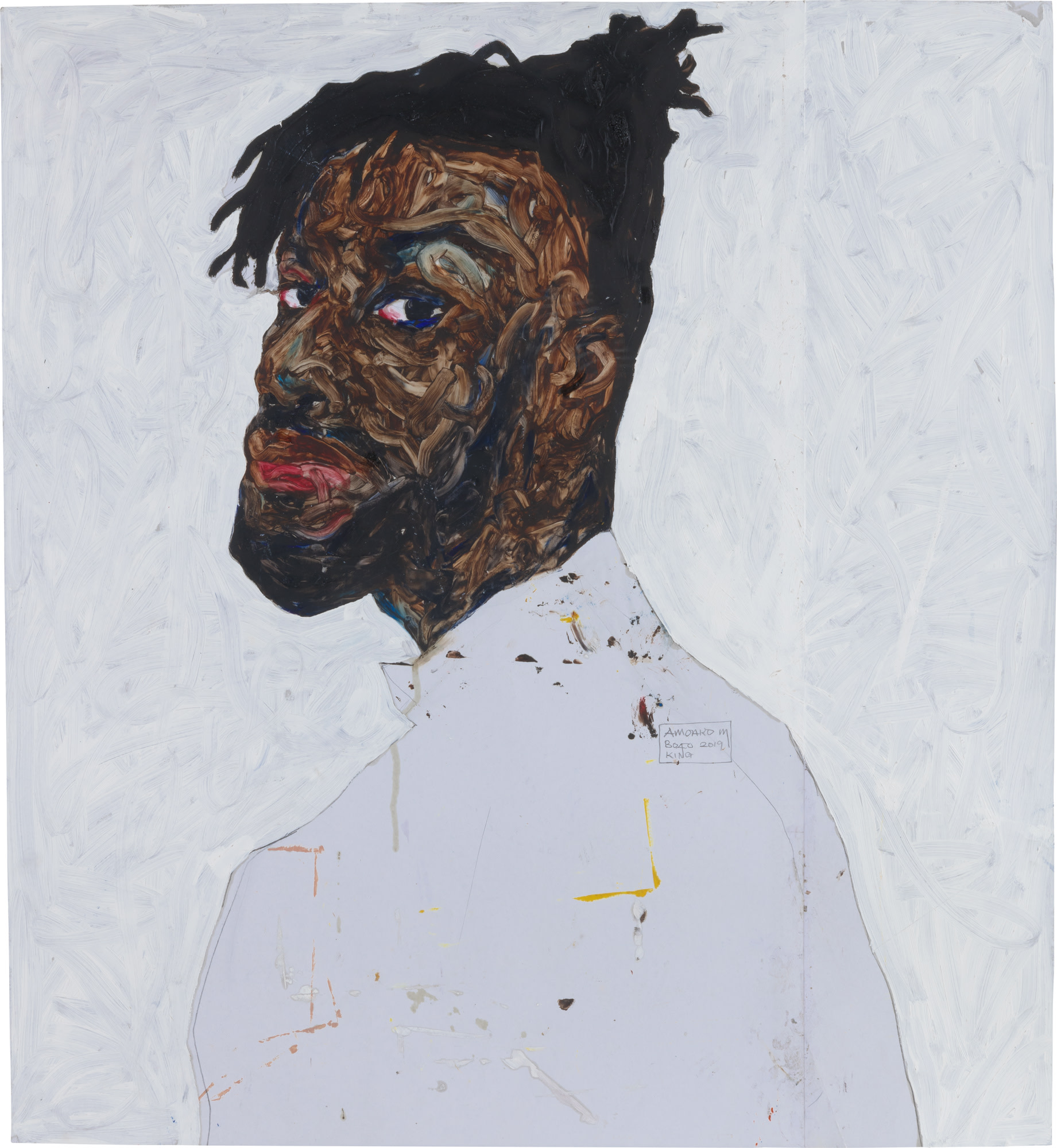 <p><strong>AMOAKO BOAFO</strong> <em>White on White</em>, 2019</p>