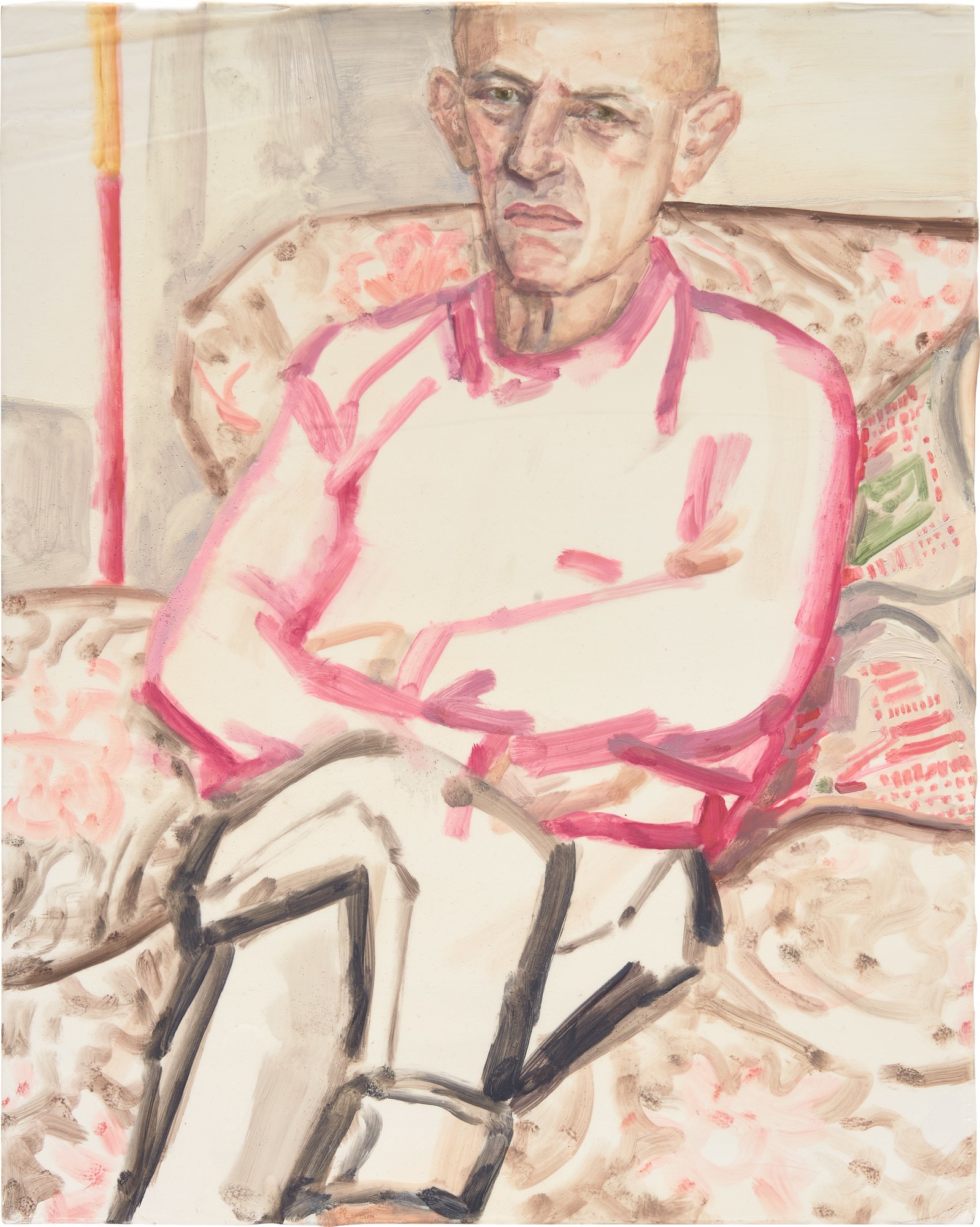 <p><strong>ELIZABETH PEYTON </strong><em>Alex (Alex Katz) Winter 2012</em>, 2012</p>