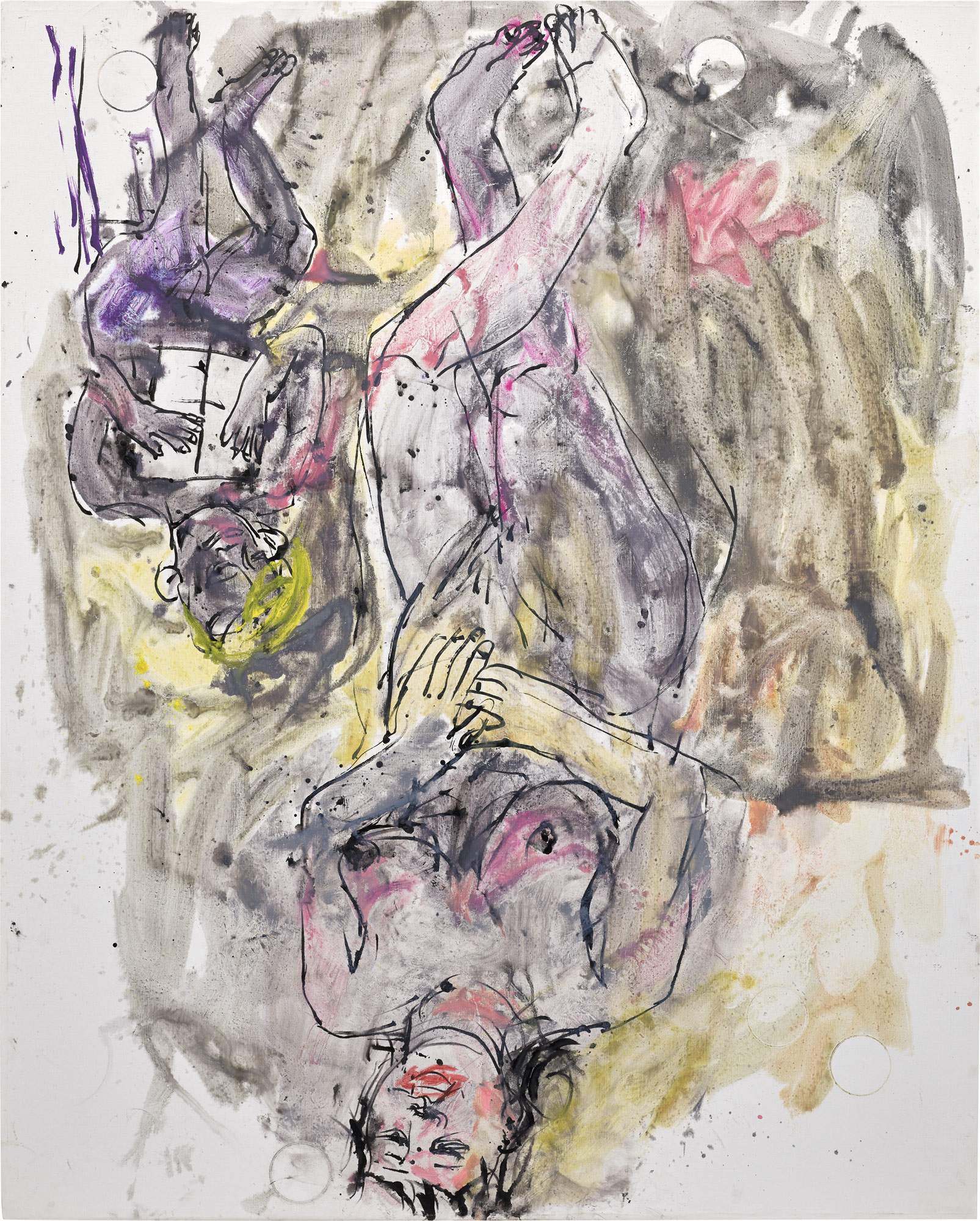 <p><strong>GEORG BASELITZ </strong><em>Der Brief von der Front (Laktionov)</em>, 1998</p>