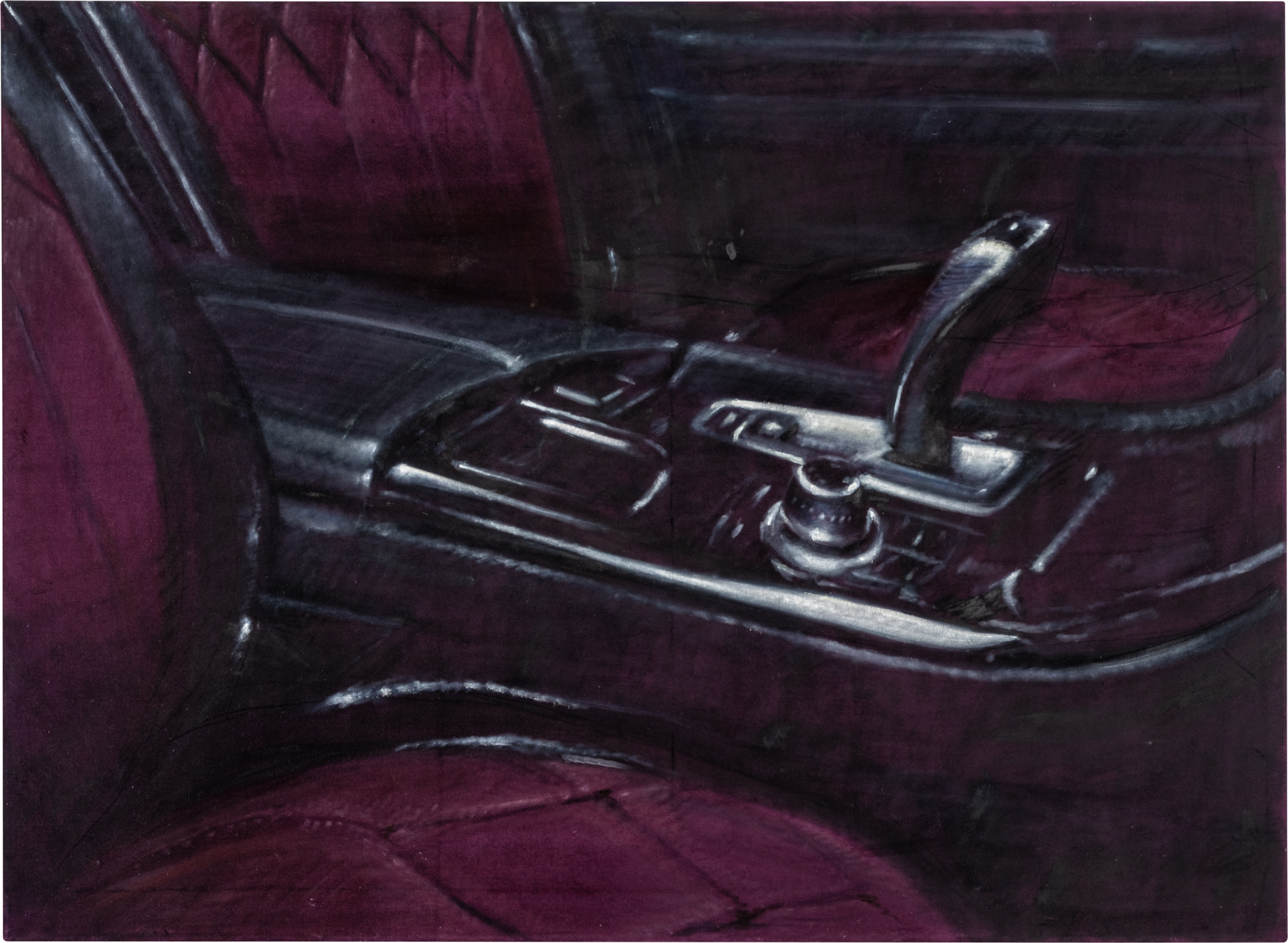 <p><strong>ISSY WOOD</strong> <em>Eggplant / car interior,</em> 2019</p>