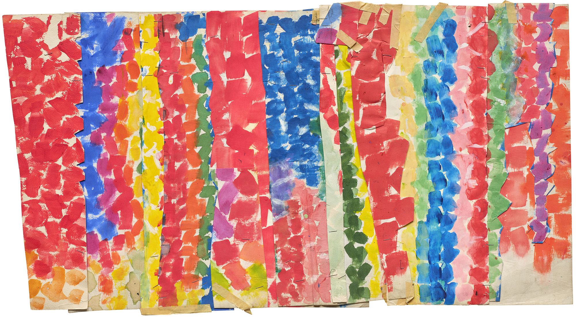<p><strong>ALMA THOMAS</strong> <em>Untitled, </em>circa 1968</p>
