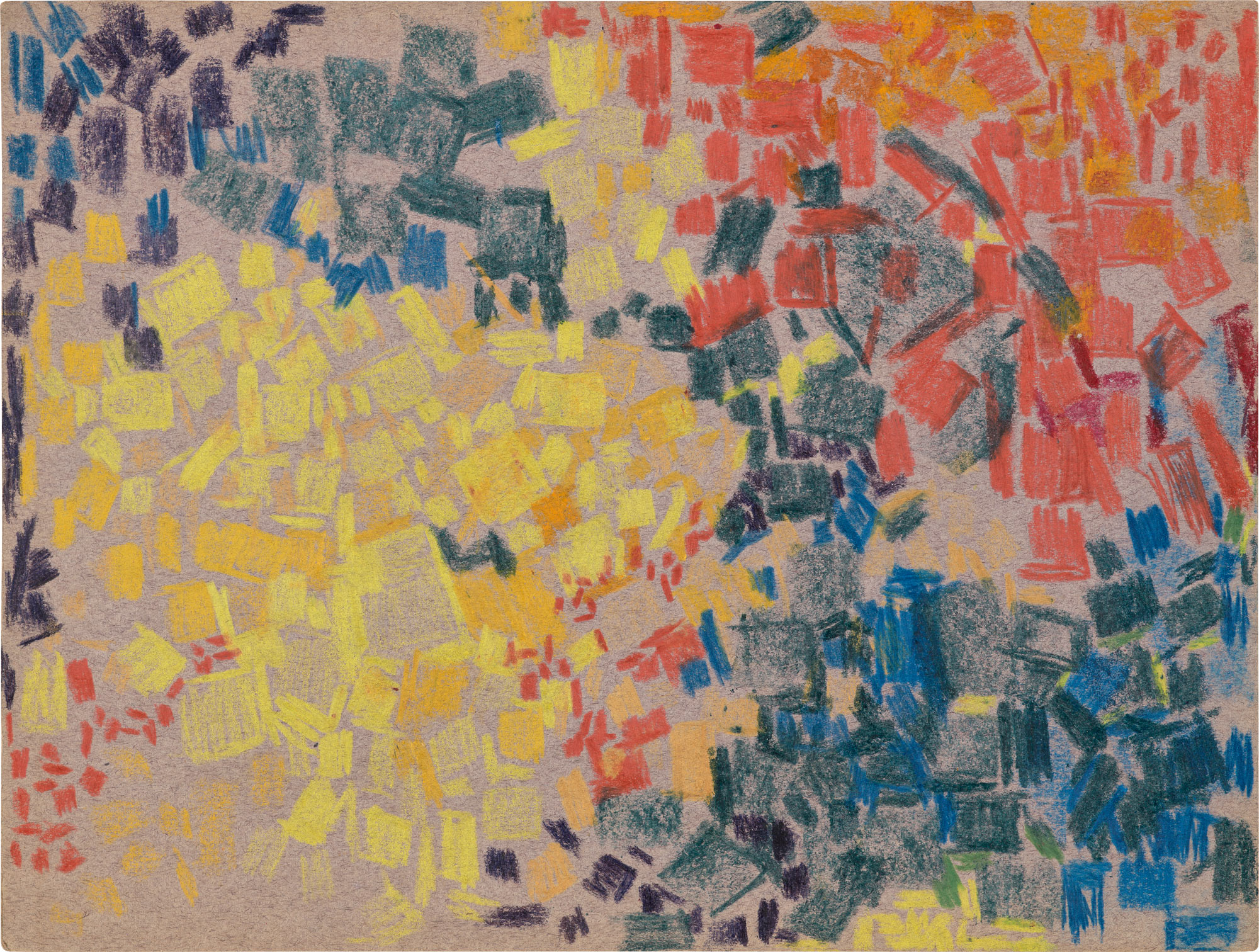 <p><strong>LYNNE DREXLER</strong> <em>Untitled (Lavender),</em> 1959</p>