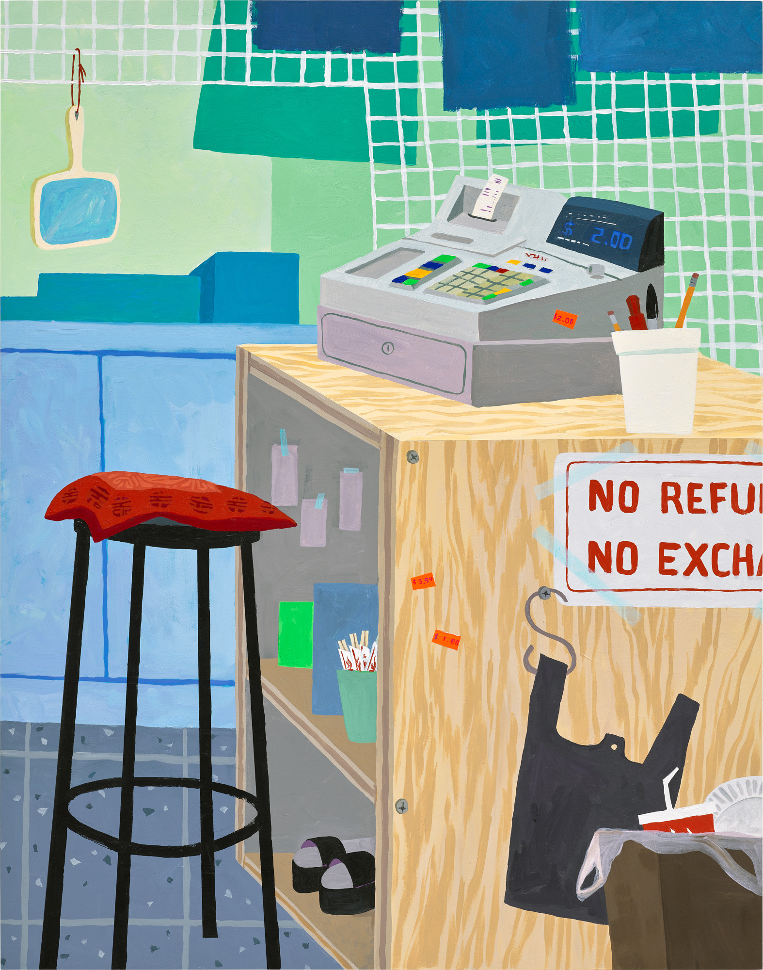 <p><strong>WENDY PARK</strong>&nbsp;<em>Mom&#39;s Cash Register,&nbsp;</em>2021</p>
